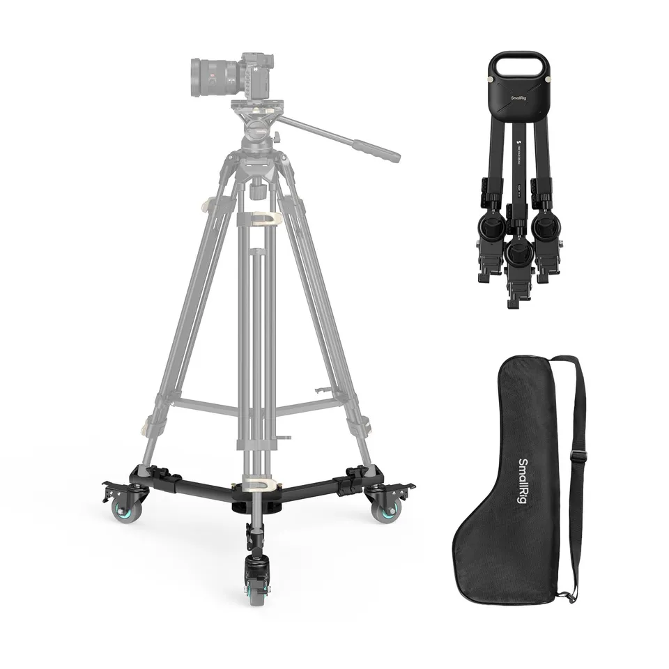 smallrig-5020b-quick-lock-stativ-dolly-heavy-duty-mit-3-gummir-dern-20-kg-tragkr image 1