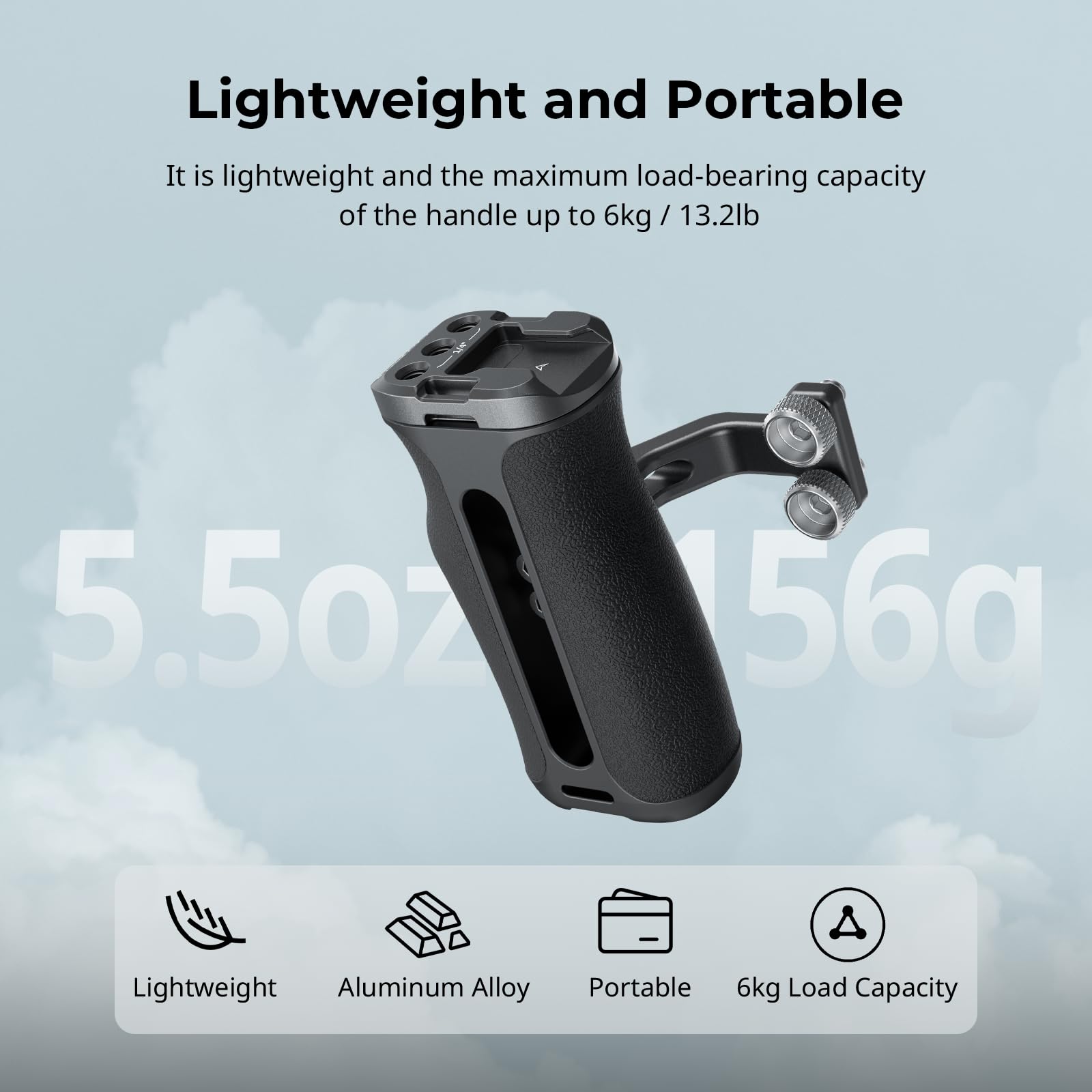 smallrig-mini-side-handle-4756-mit-1-4-zoll-schrauben-verstellbarer-kameragriff image 7