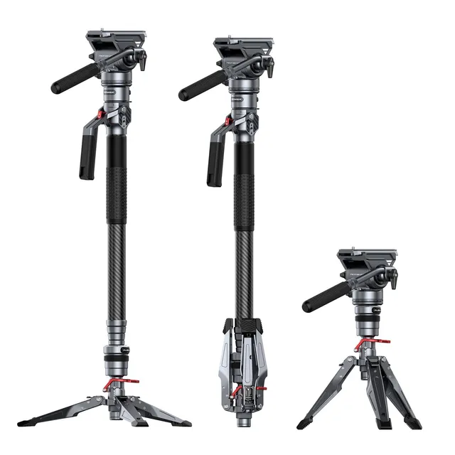 smallrig-5565-carbon-video-monopod-pro-175cm-mit-fluidkopf image 1