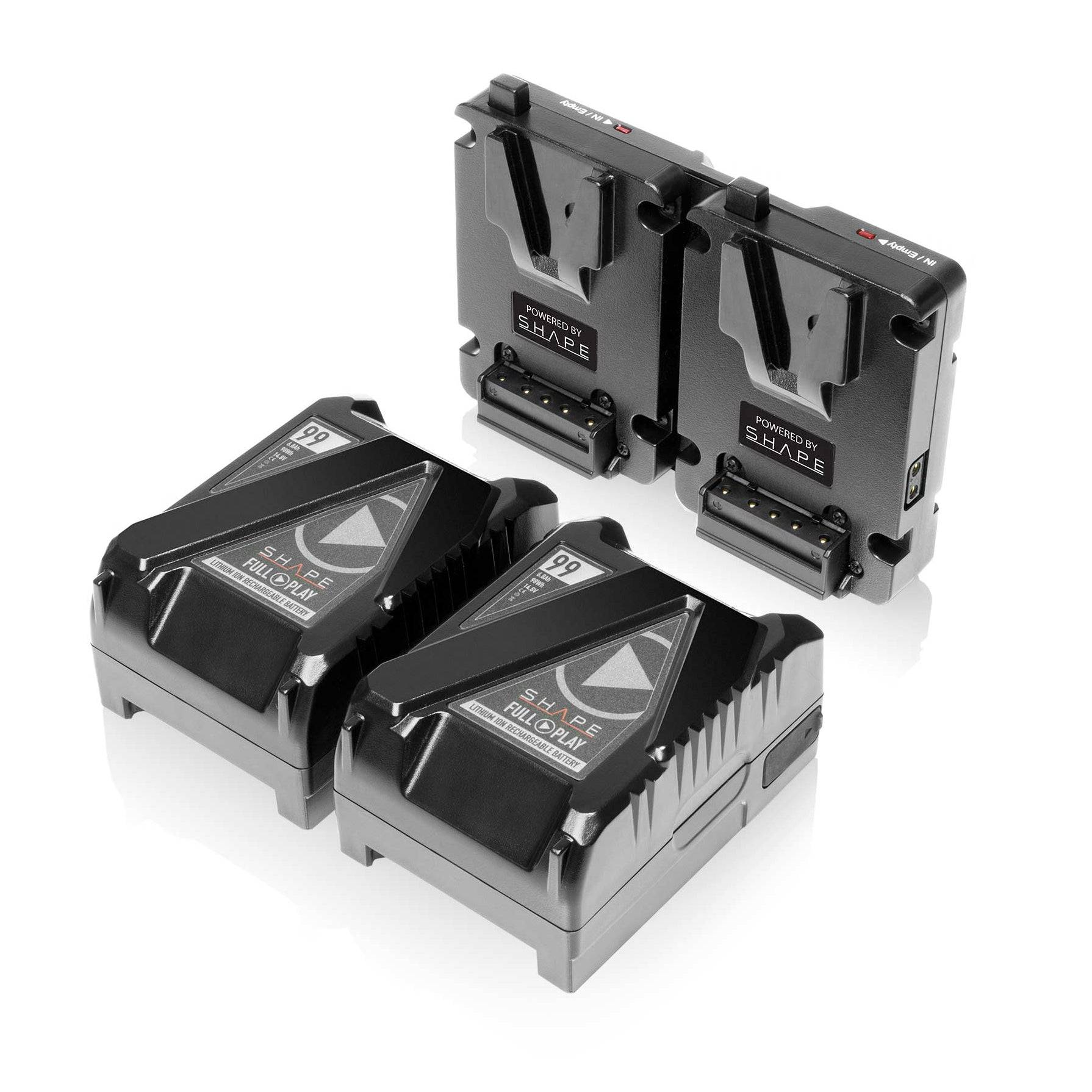 shape-full-play-mini-akkus-99-wh-mit-dual-v-mount-hot-swap-mini-akku-platte image 1