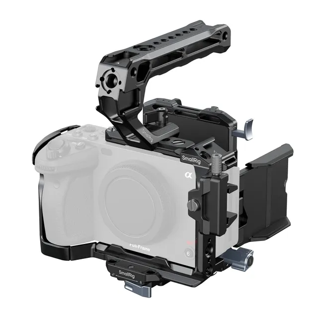 smallrig-5823-cage-kit-f-r-sony-fx3-fx30-mit-v-mount-platte image 1