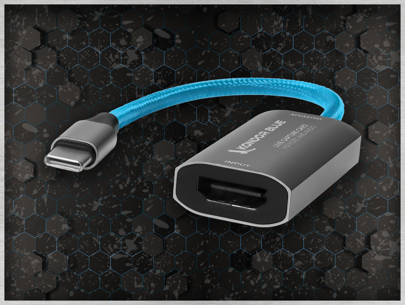 kondor-blue-usb-c-auf-hdmi-capture-card-f-r-livestreaming-video-audio image 2