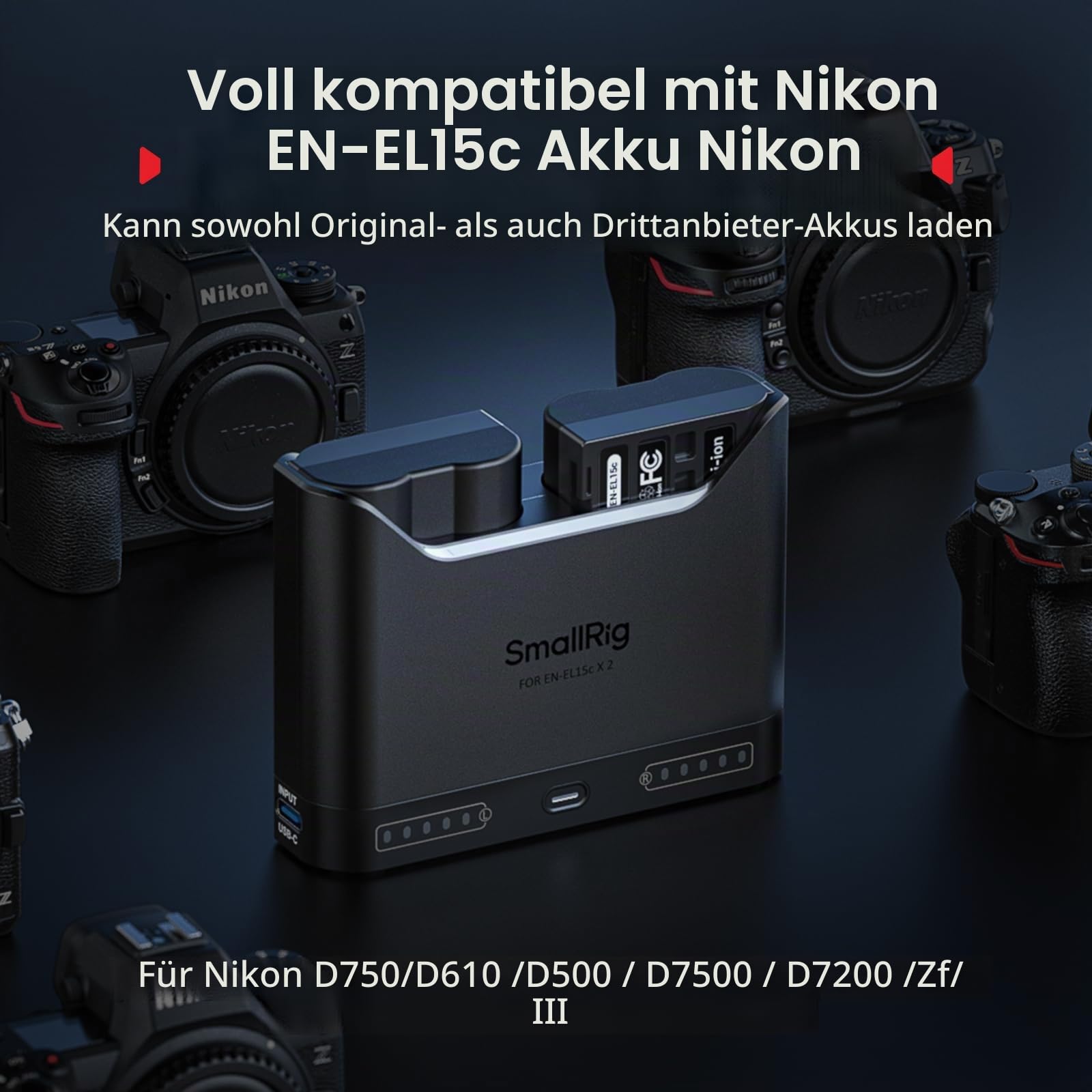 smallrig-en-el15c-akku-set-5486-mit-22-5w-dual-ladeger-t-f-r-nikon image 4