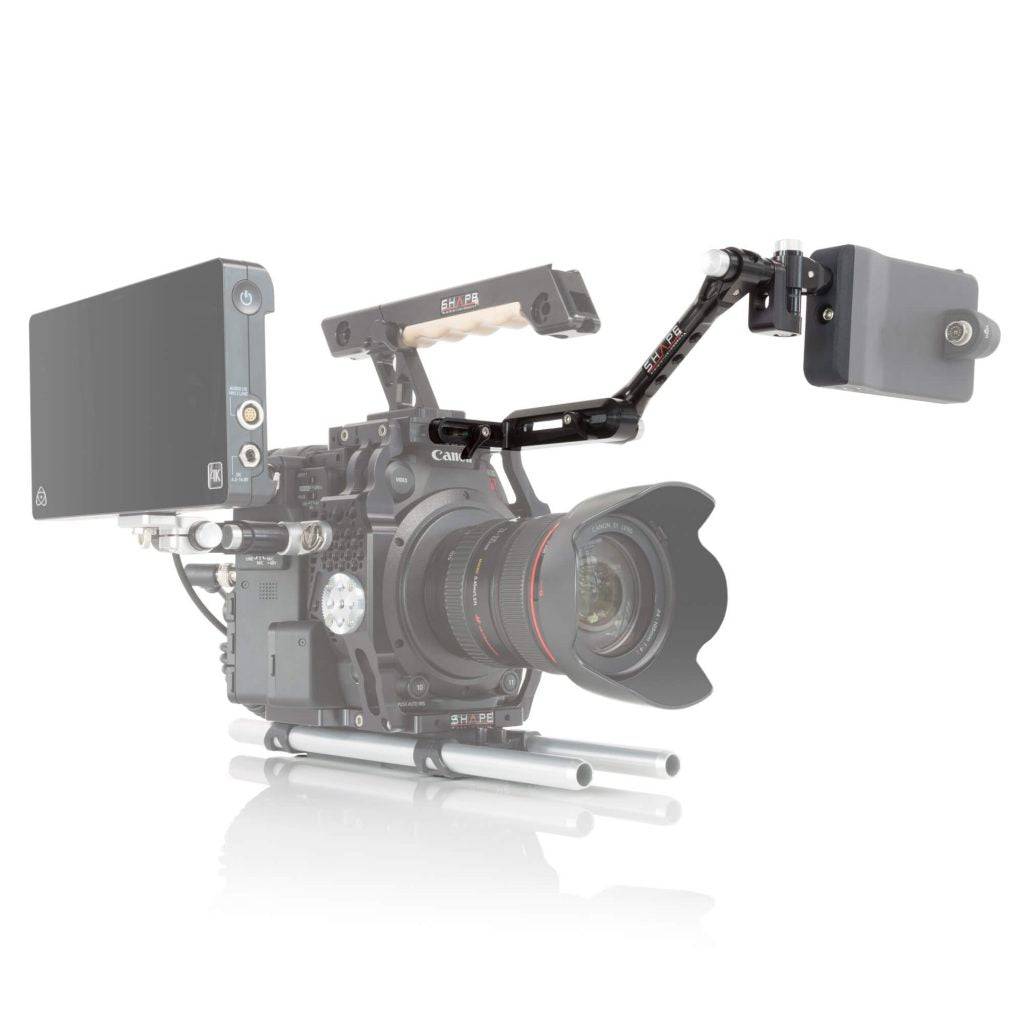 shape-view-finder-mount-f-r-canon-c200-c200b-sucherhalterung-mit-push-button-arm image 2