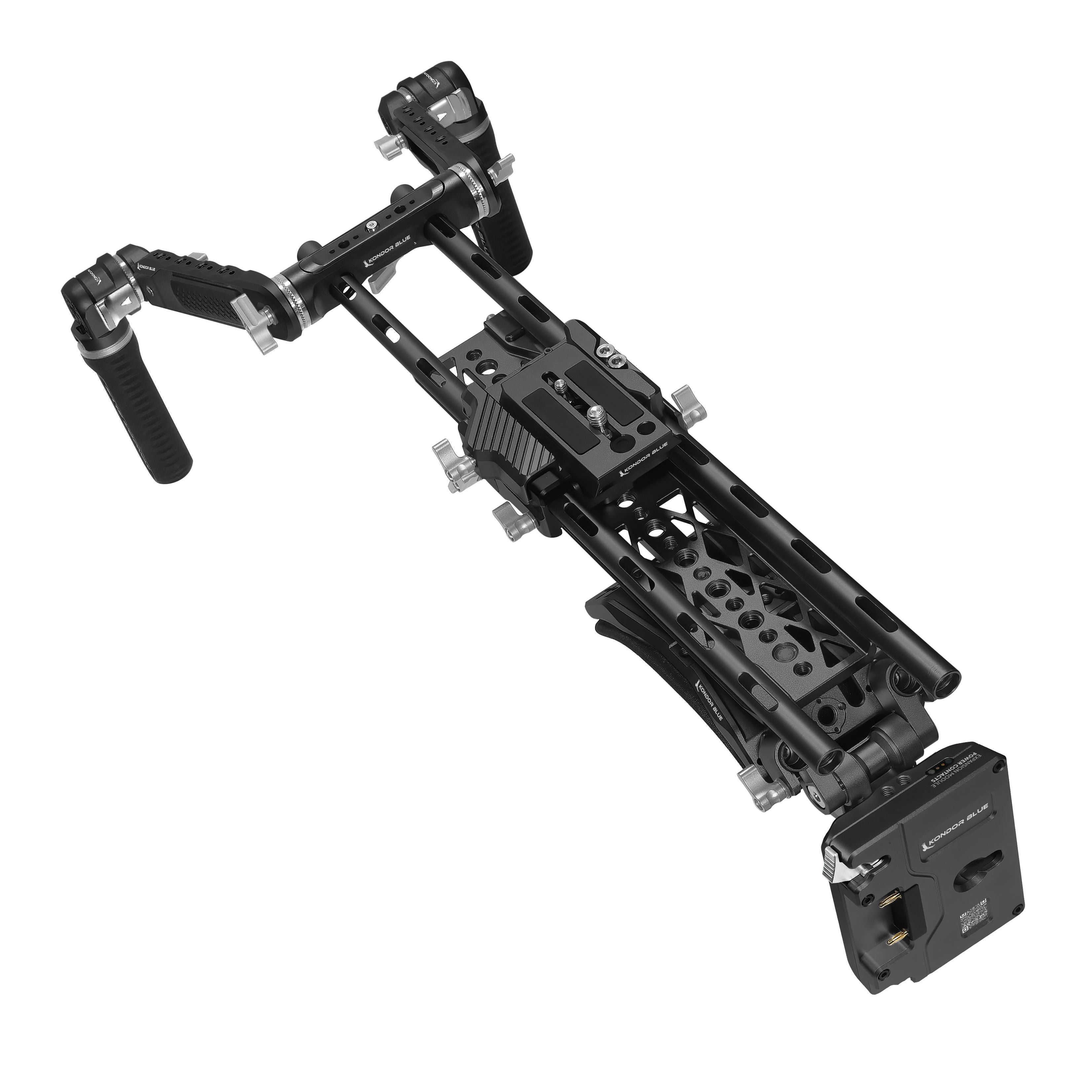 kondor-blue-shoulder-rig-pro-mkii-schulter-rig-bundle-v-mount-gold-mount image 7