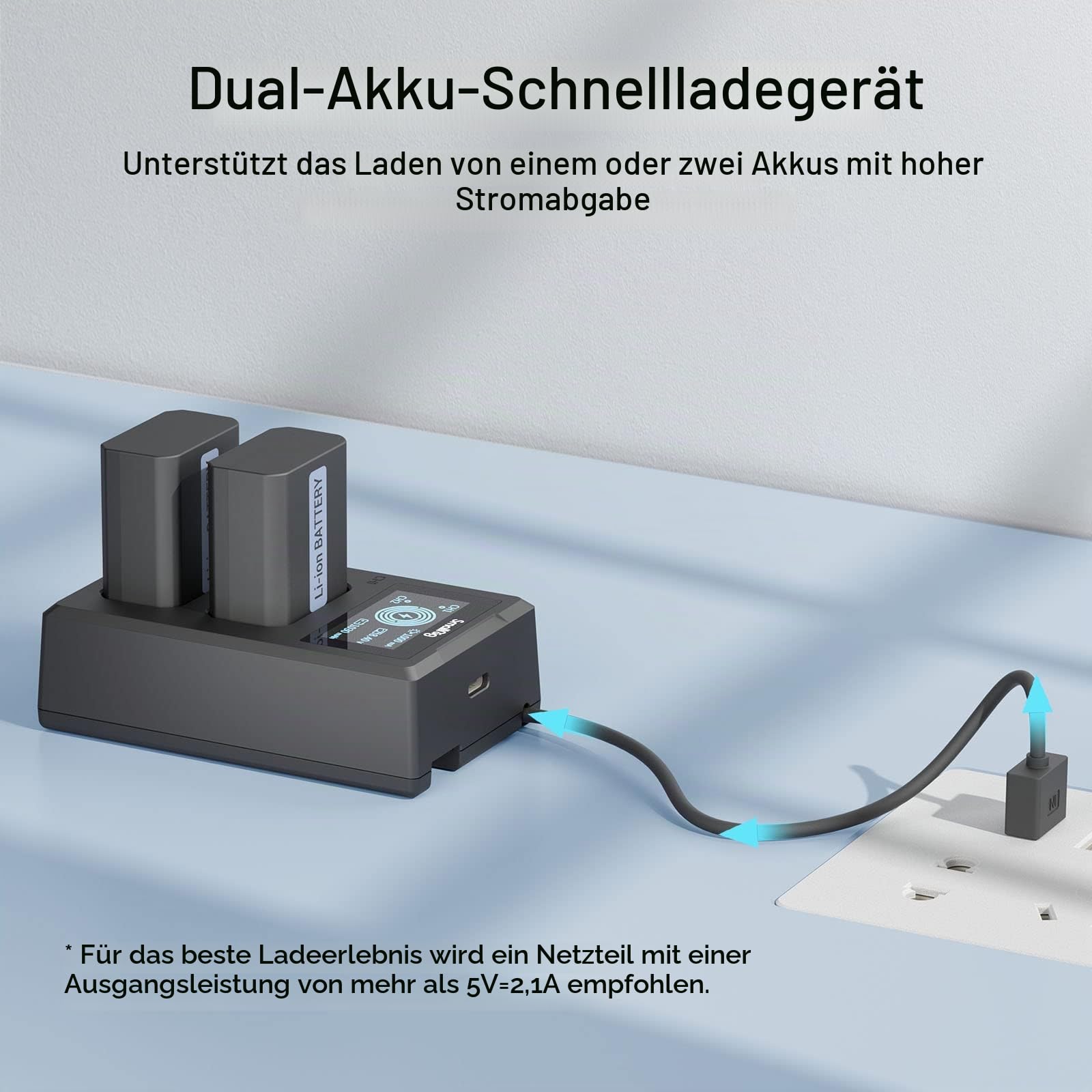 smallrig-3818-akku-set-2x-np-fw50-1030mah-mit-lcd-ladeger-t-f-r-sony image 4