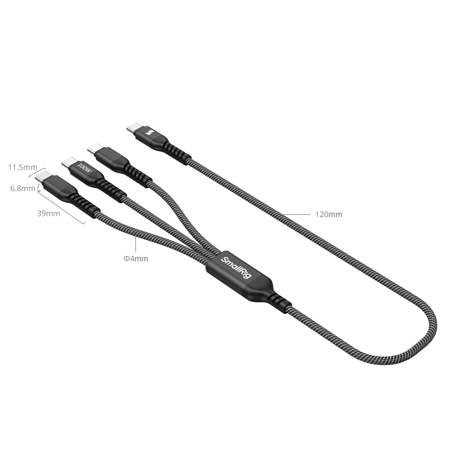 smallrig-5079-3-in-1-usb-c-ladekabel-100w-4-fu-mit-3x-typ-c image 8