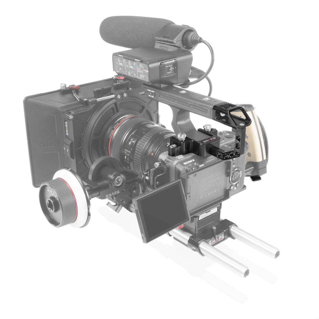 shape-griff-verl-ngerung-rig-f-r-sony-fx3-fx30-noise-cancelling-griff-stabilisie image 2