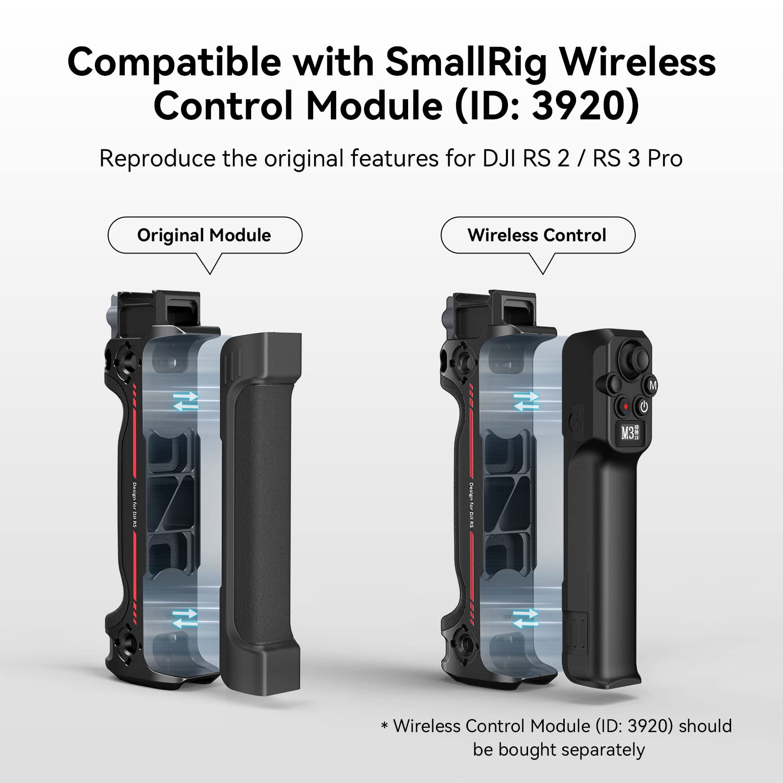 smallrig-3950-sling-griff-faltbar-f-r-dji-rs4-rs4-pro-rs3-rs3-pro-rs2-rsc2 image 2