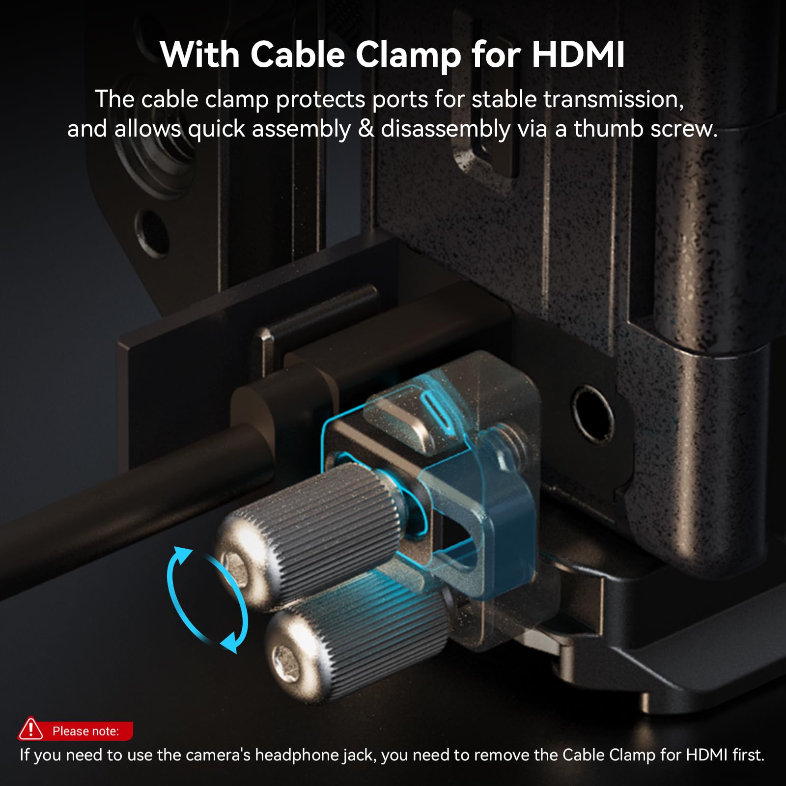 smallrig-alpha-6700-cage-kit-4336-mit-hdmi-kabelklemme-und-arca-platte image 4
