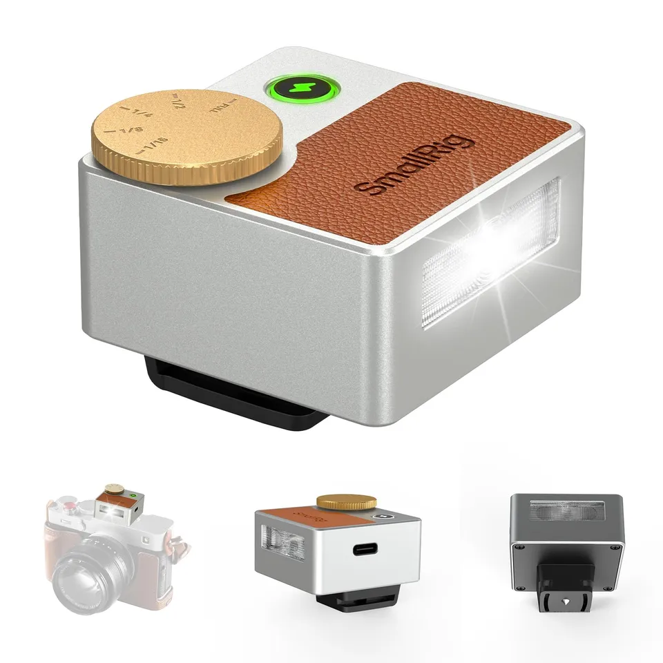 smallrig-rs-r20-mini-kamerablitzger-t-gn8-10-6500k-5882-f-r-fuji-x100-ricoh-gr-n image 1