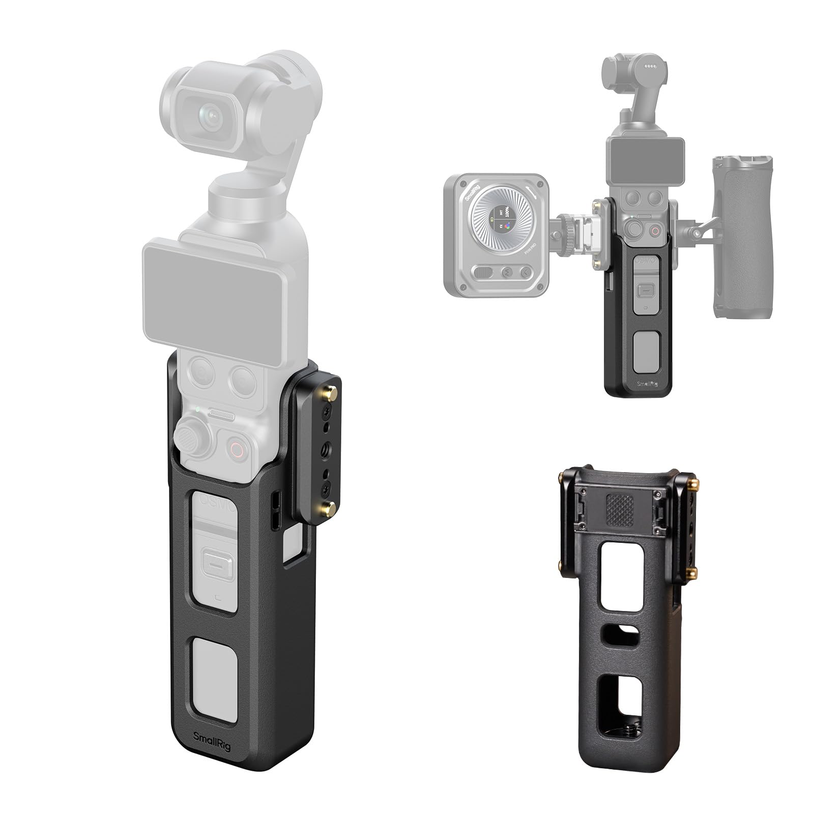 smallrig-6006-erweiterungsk-fig-f-r-dji-osmo-pocket-4p-4-3-mit-magnet-und-nato-s image 1