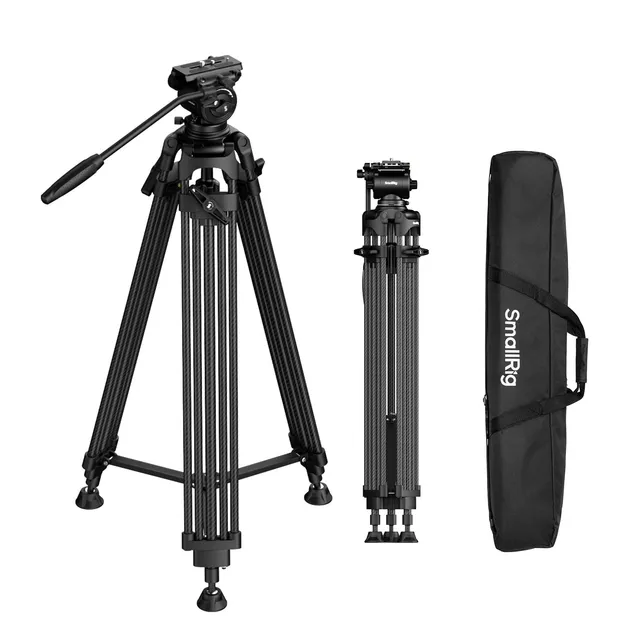 smallrig-5443-freespeed-videostativ-carbon-186cm-fluidkopf-75mm-bowl-10-kg-tragk image 1