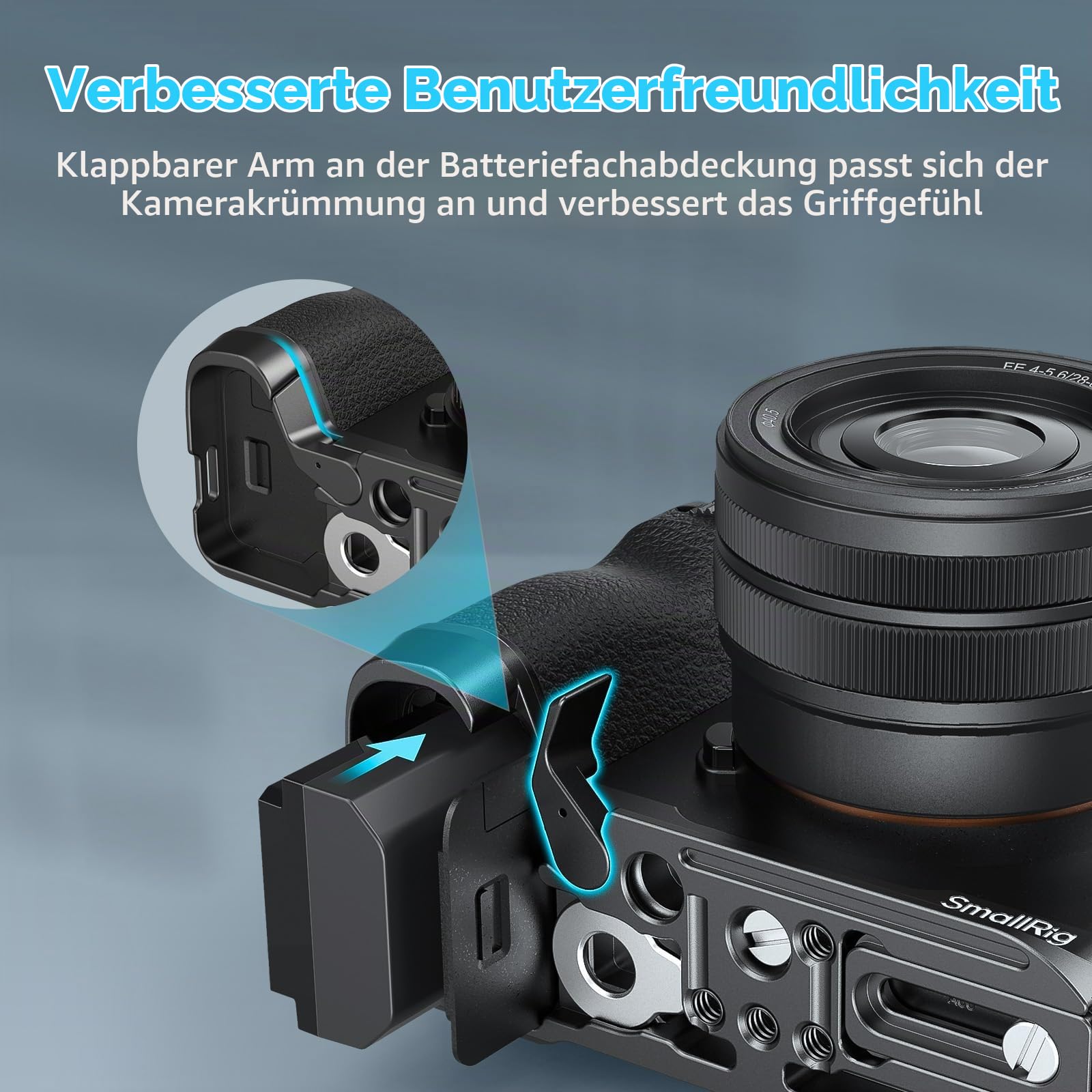 smallrig-4569-l-bracket-l-winkel-f-r-sony-alpha-7c-ii-7cr-mit-arca-platte image 5