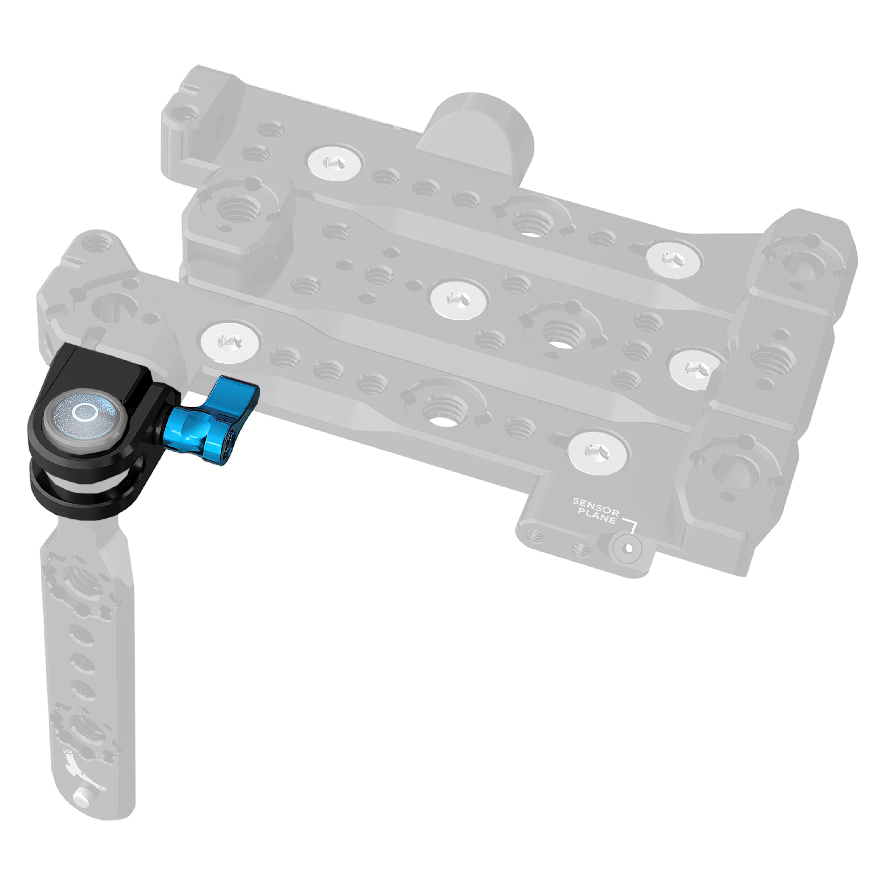 kondor-blue-sony-fx6-cage-aks-rod-clamp-15-mm-stangenaufnahme image 2