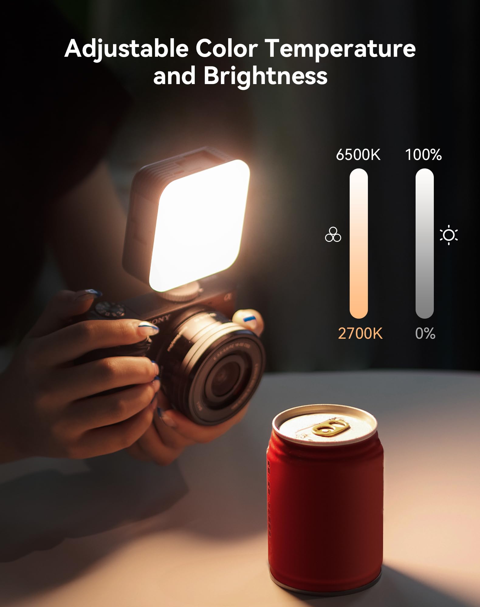 smallrig-p96-led-videoleuchte-3286b-2700k-6500k-cold-shoe image 3