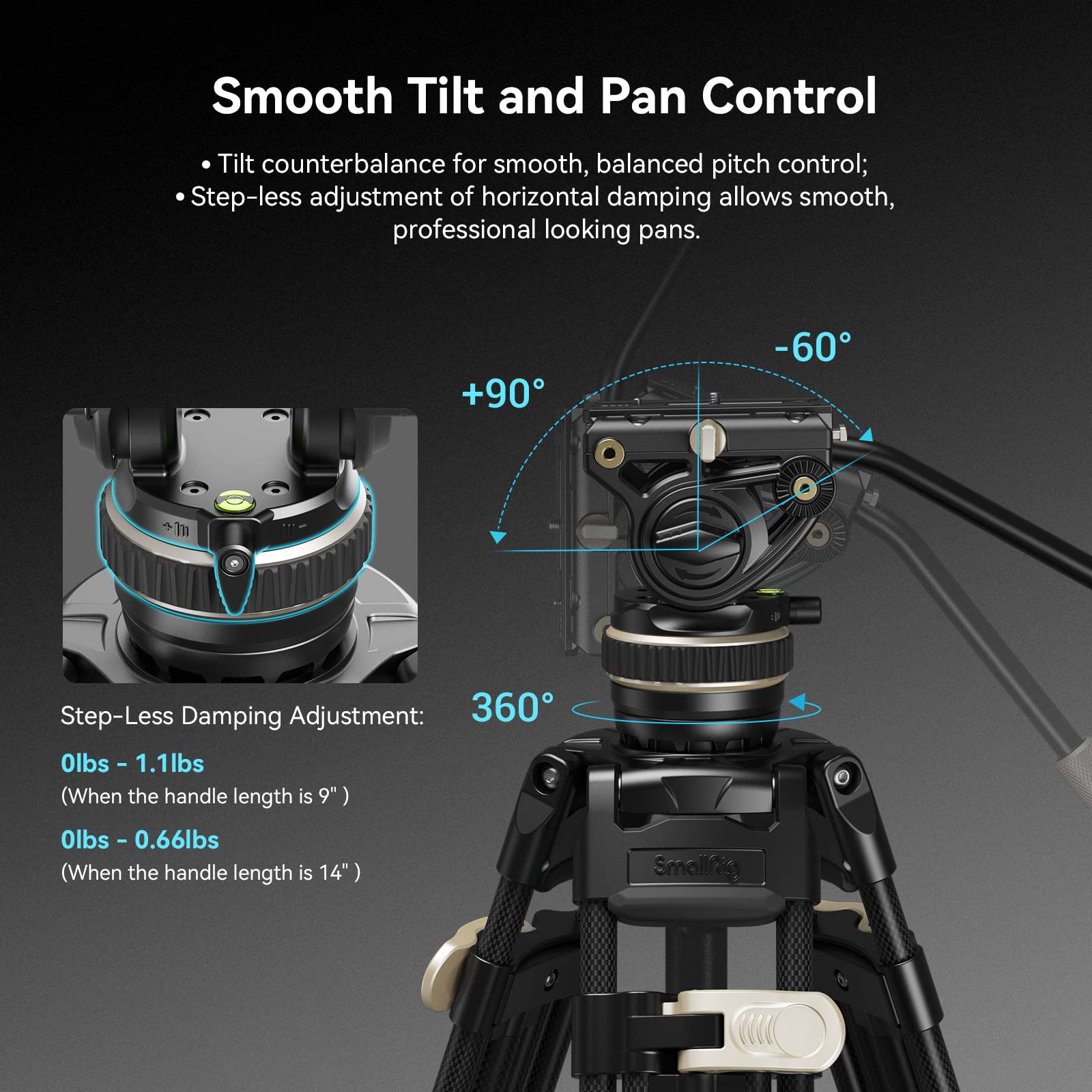 smallrig-ad-100-freeblazer-3989-videostativ-heavy-carbon-stativ-mit-fluidkopf image 4