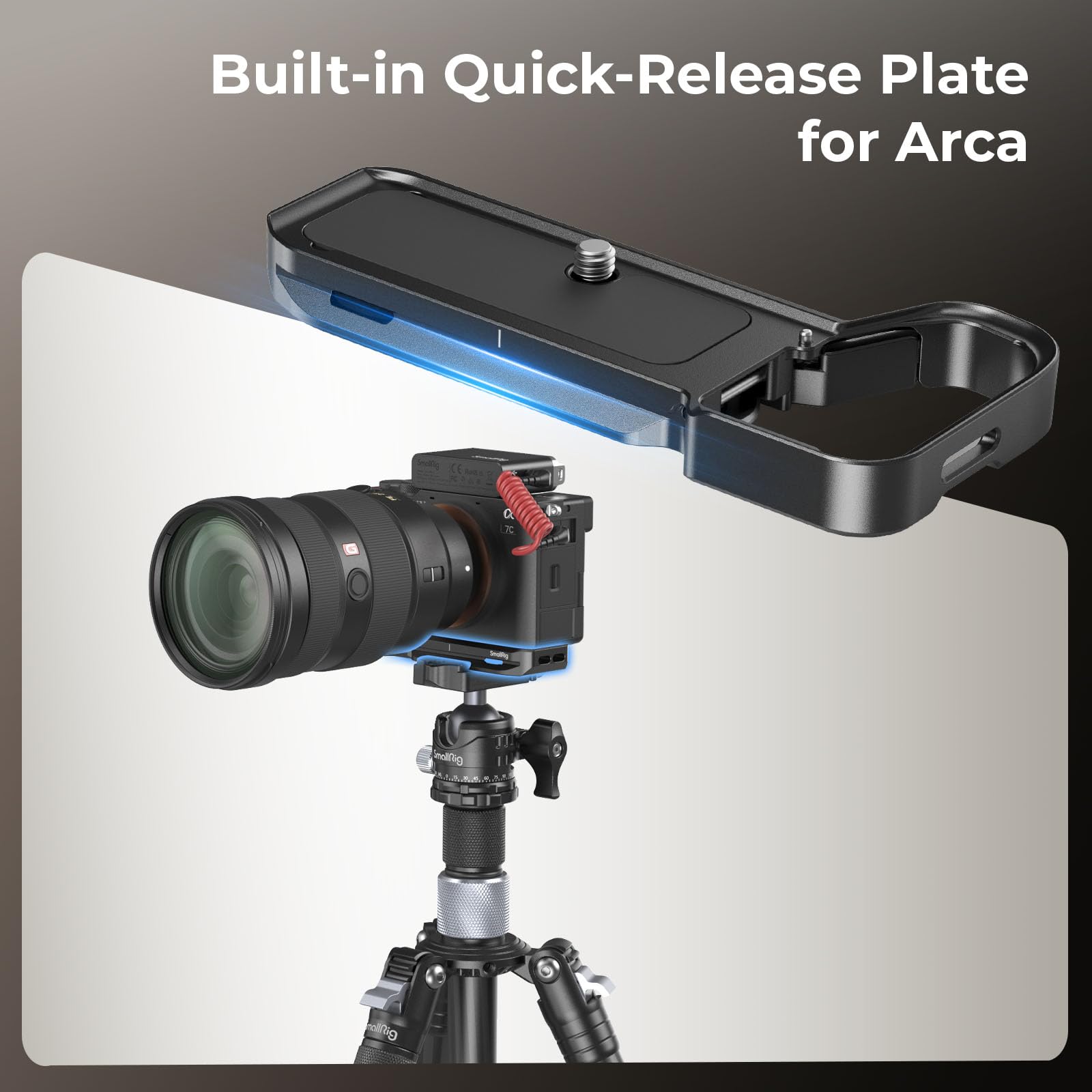smallrig-5481-grundplatte-mit-airtag-slot-f-r-sony-alpha-7c-ii-7cr image 6