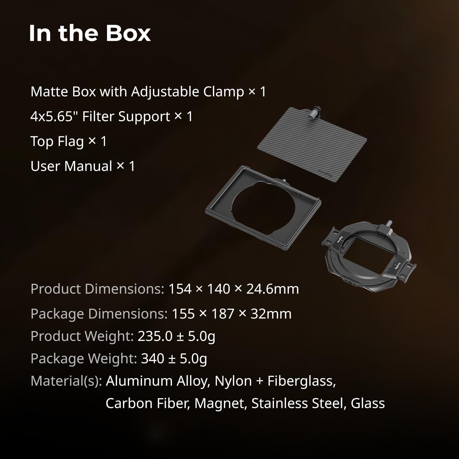smallrig-4409-matte-box-mit-67-82-mm-klemme-und-4x5-65-filterrahmen image 8