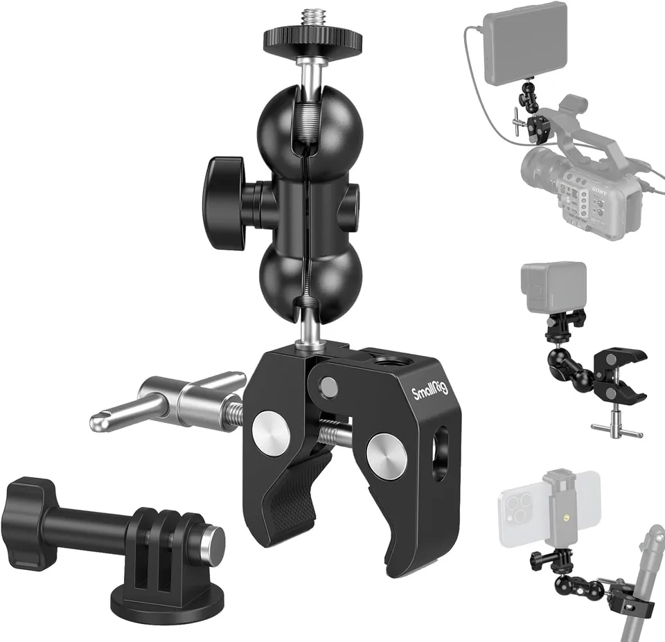 smallrig-1138b-mini-magic-arm-mit-super-clamp-klemme image 1