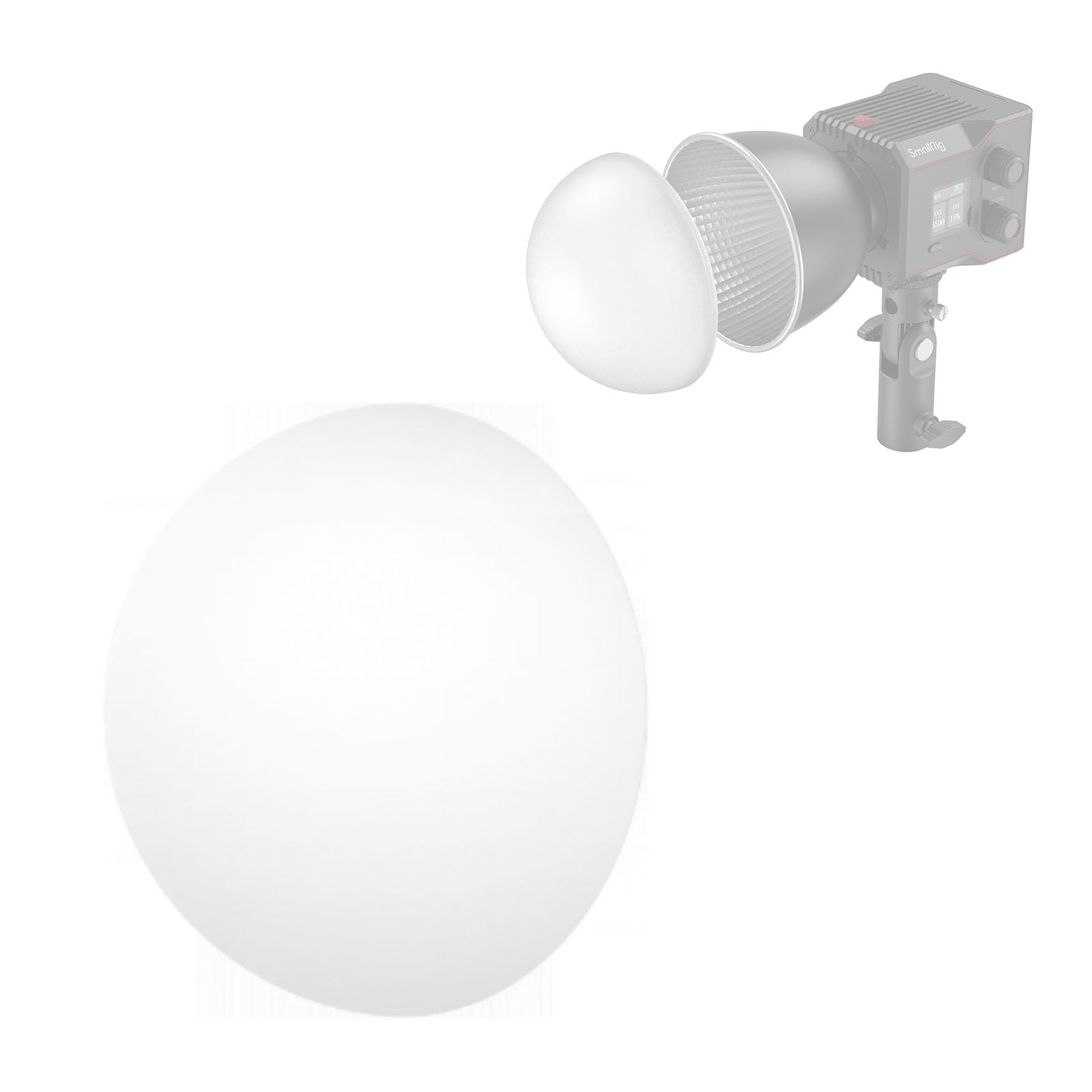 smallrig-4529-silikon-diffusor-f-r-rc60c-rc60b-cob-leuchte image 1