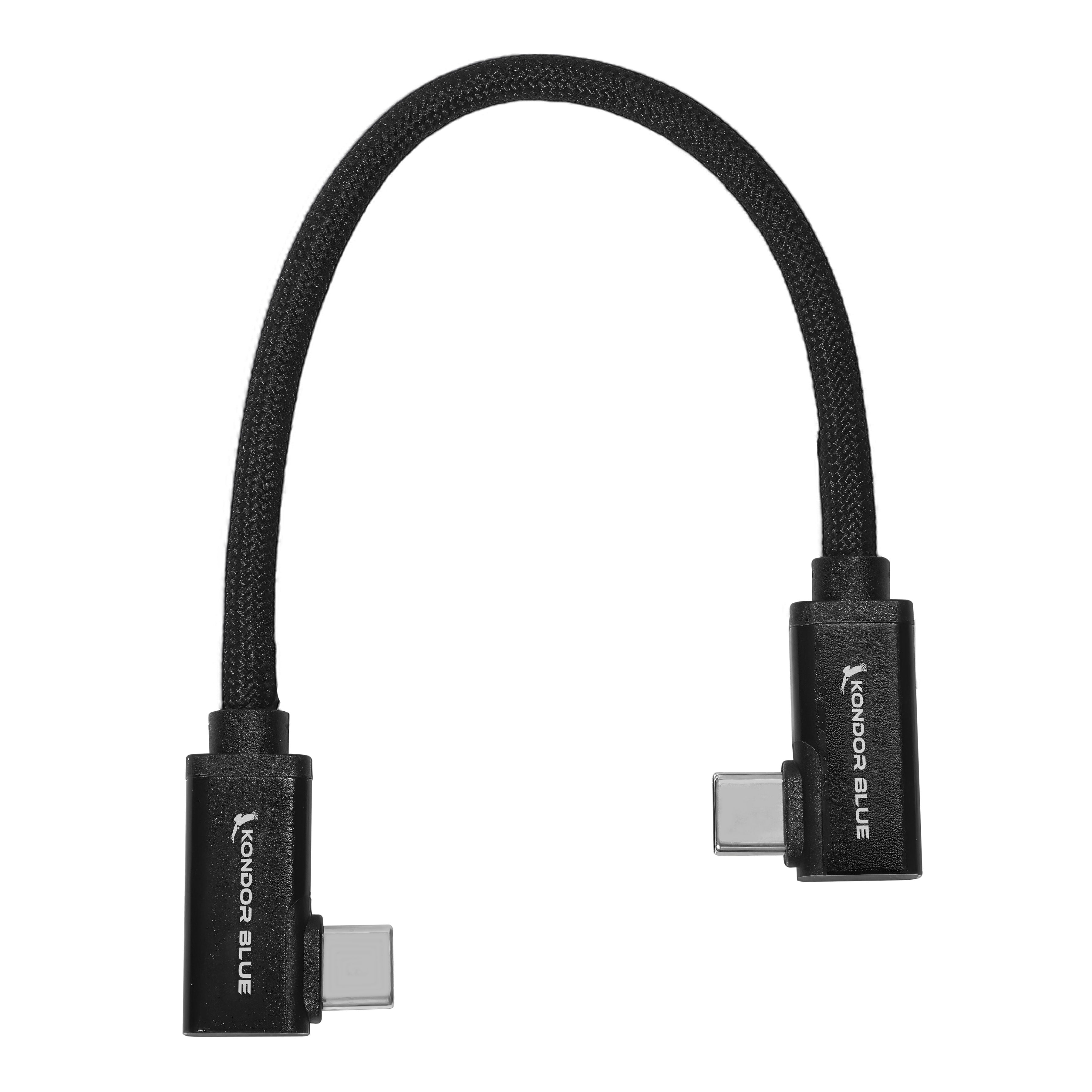 kondor-blue-dual-right-angle-usb-c-braided-kabel-20-gbit-s-100w-8k image 6