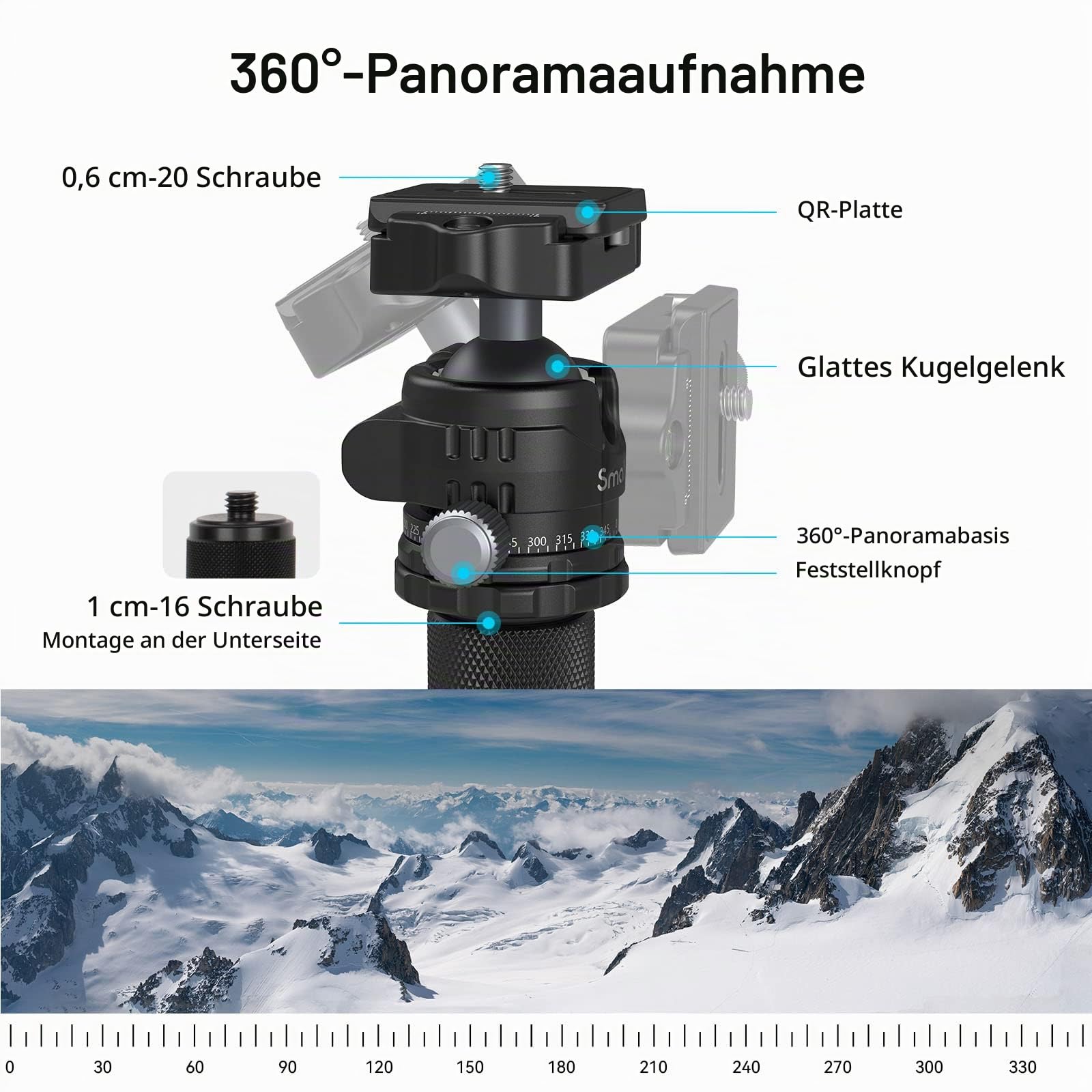 smallrig-4060-freerover-carbon-stativ-mit-einbeinstativ-und-360-kugelkopf-bis-10 image 4