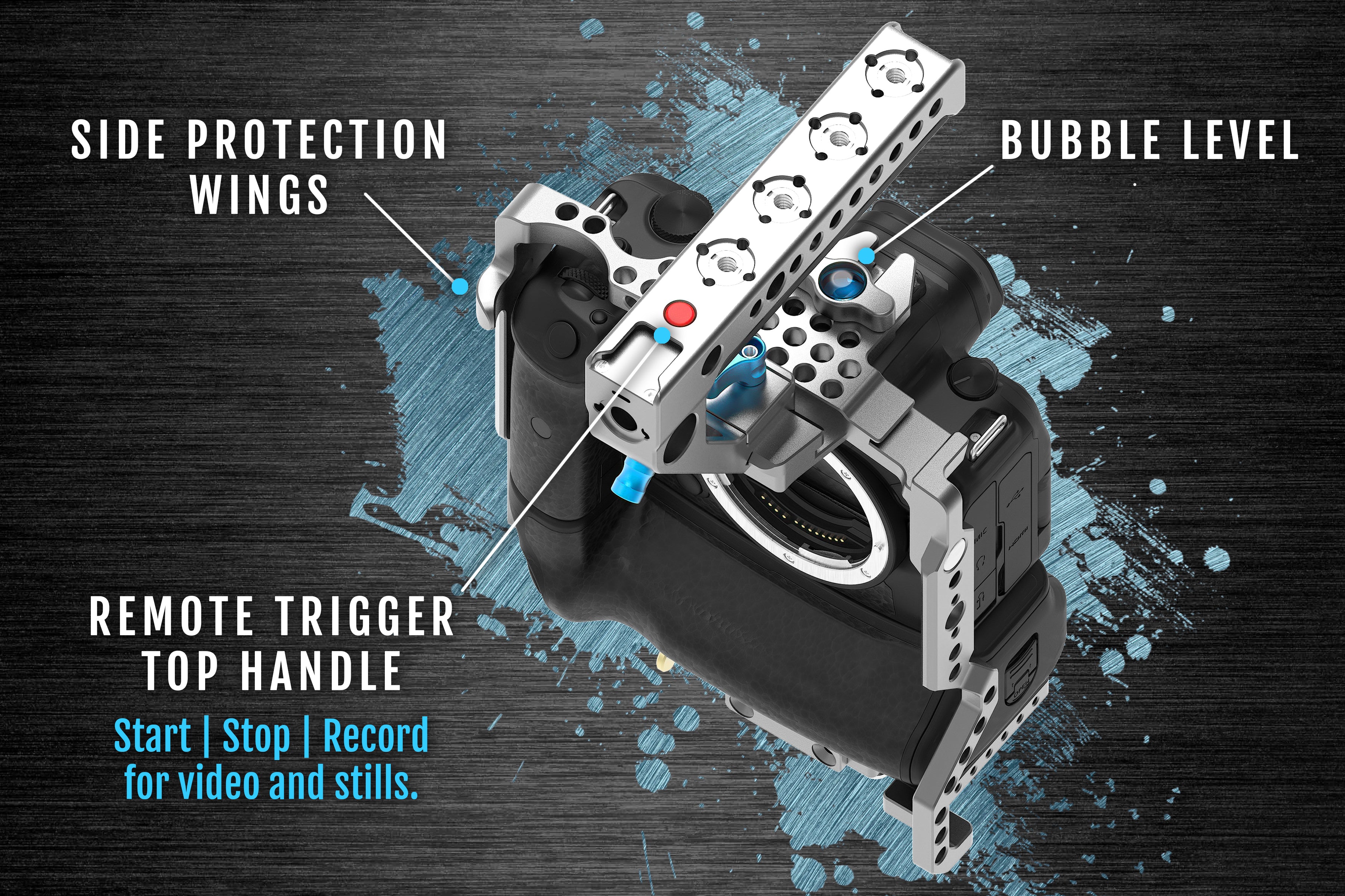 kondor-blue-arca-battery-grip-cage-f-r-canon-r5-r6-r image 2