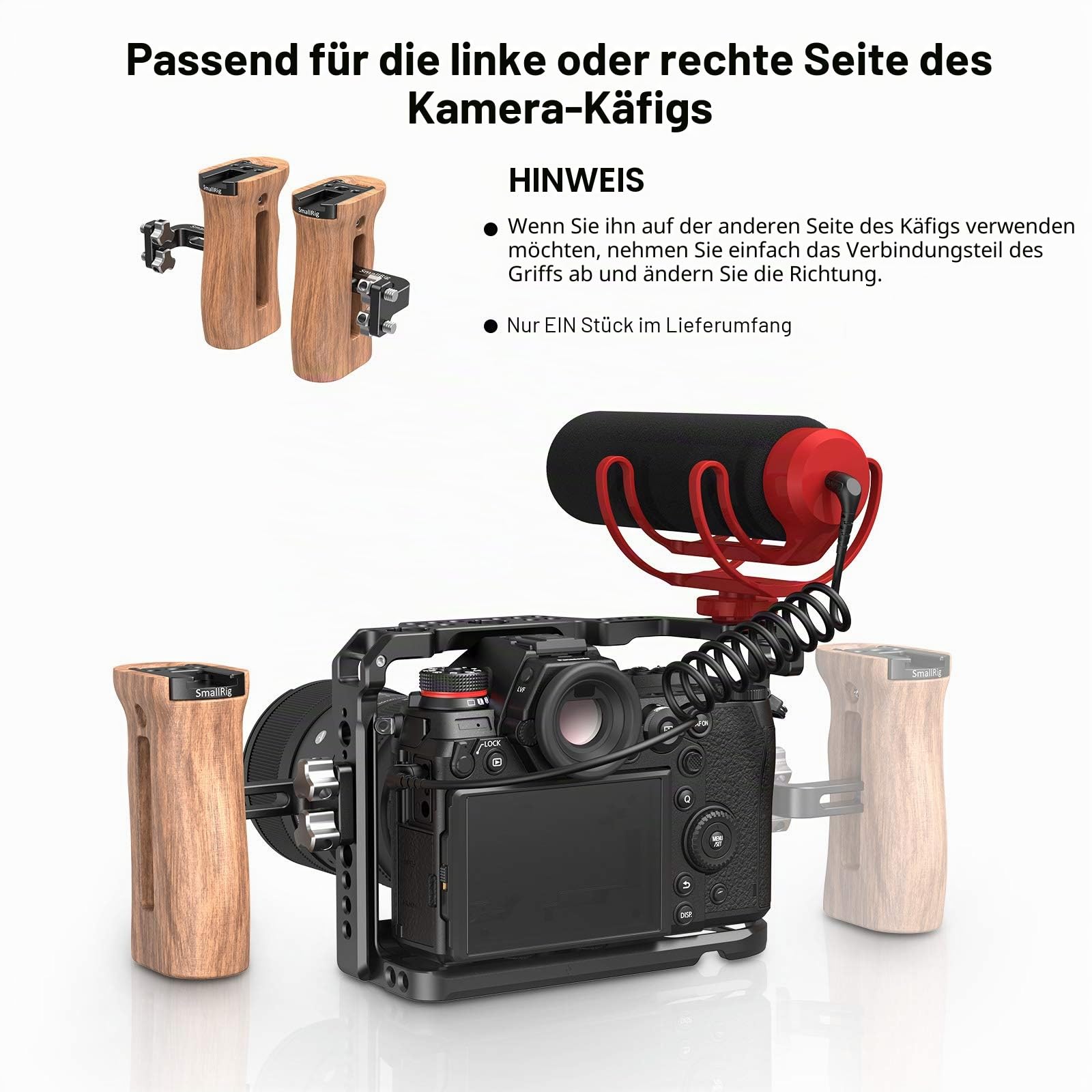smallrig-2093c-universal-holzgriff-verstellbar-mit-cold-shoe-f-r-kamera-cage image 4