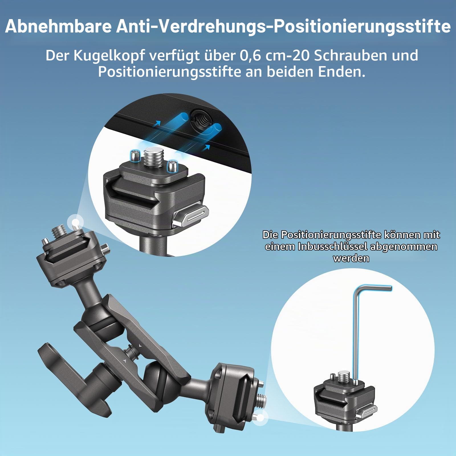 smallrig-hawklock-h21-4488-quick-release-magic-arm-mit-360-kugelkopf image 4