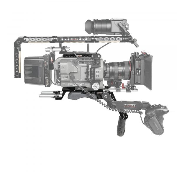 shape-sony-fx9-15-mm-baseplate-mit-top-plate-pro-shoulder-rig-kit image 4