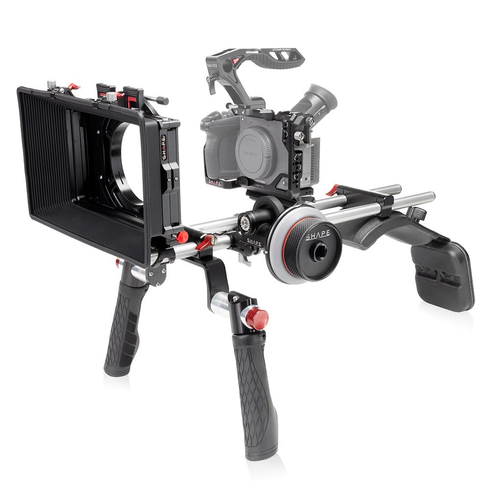 shape-shoulder-mount-matte-box-follow-focus-kit-f-r-sony-fx2-cage-rig-set image 1