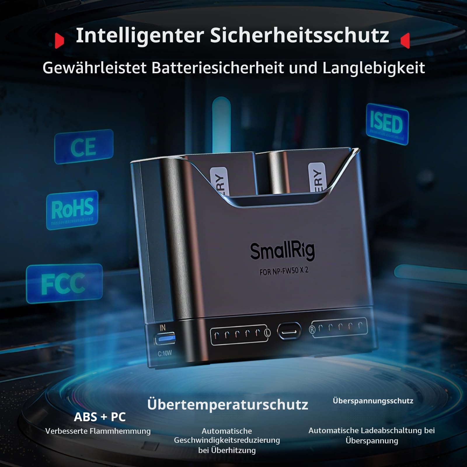 smallrig-np-fw50-akkuladeger-t-5493-dual-slot-usb-c-ladeger-t-f-r-sony image 7