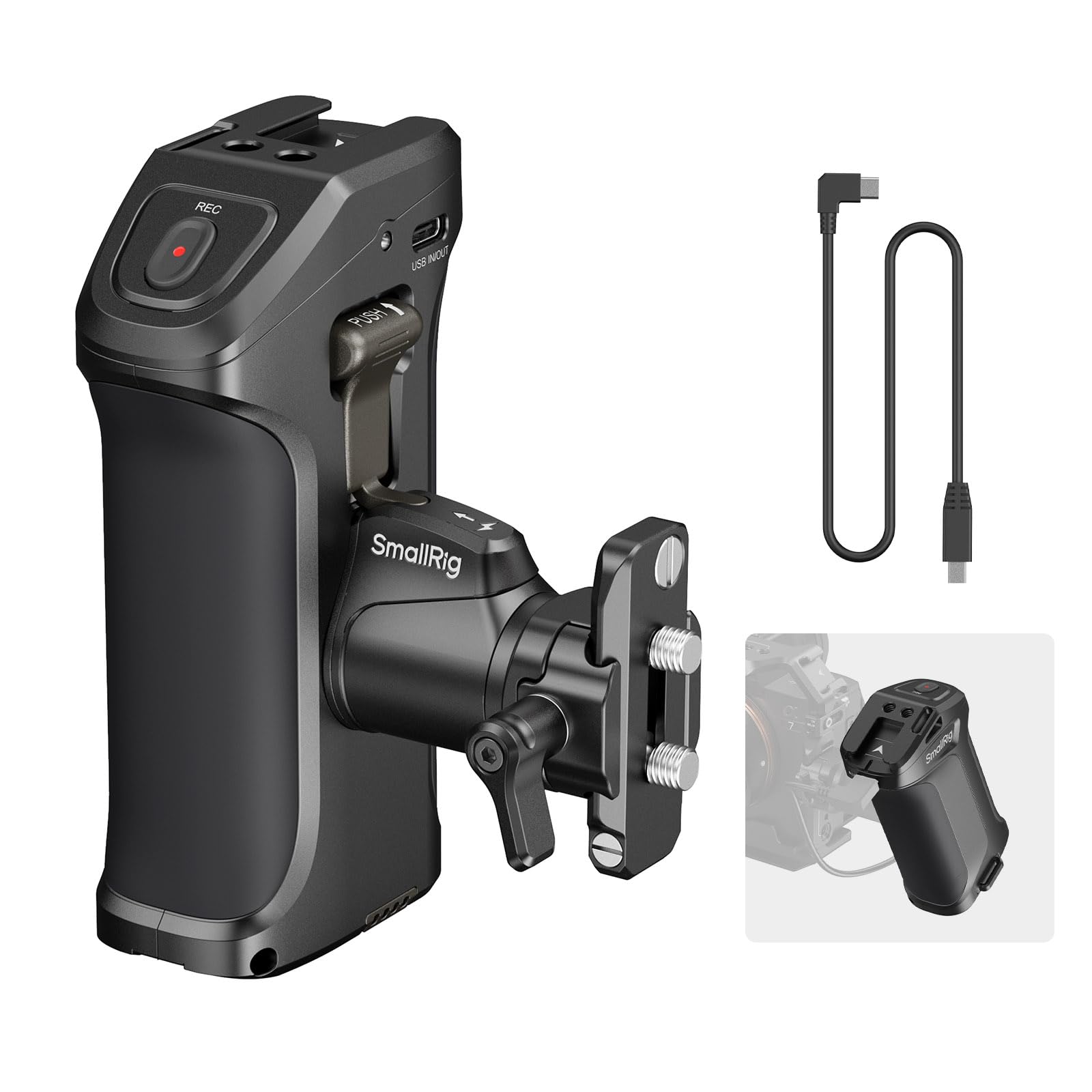 smallrig-3893-drehbarer-seitengriff-mit-trigger-rec-f-r-sony-alpha-fx-np-f550-57 image 1