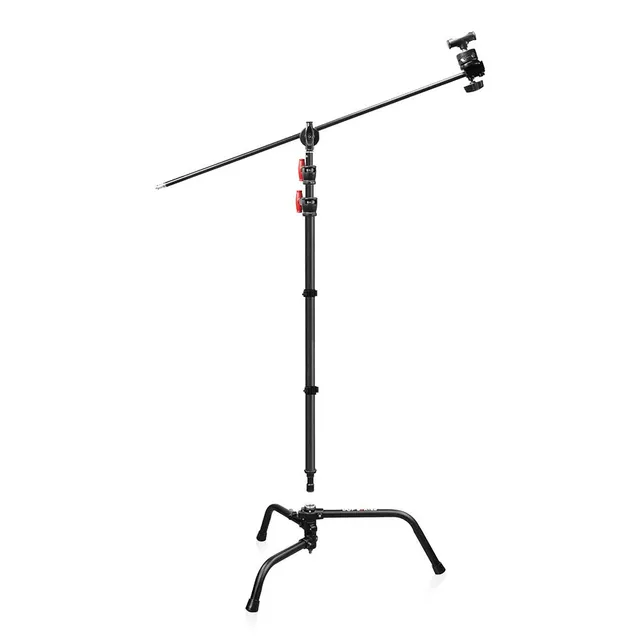 shape-40-c-stand-turtle-base-kit-schwarz-lichtstativ-mit-abnehmbarer-basis image 1