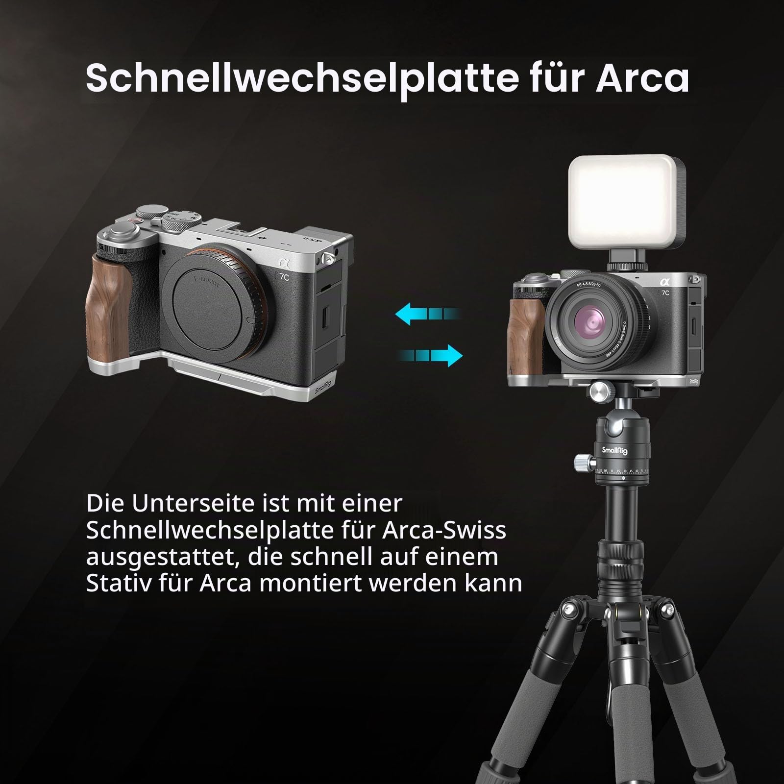 smallrig-4796b-l-griff-mit-holz-und-arca-platte-f-r-sony-a7c-ii-a7cr image 5