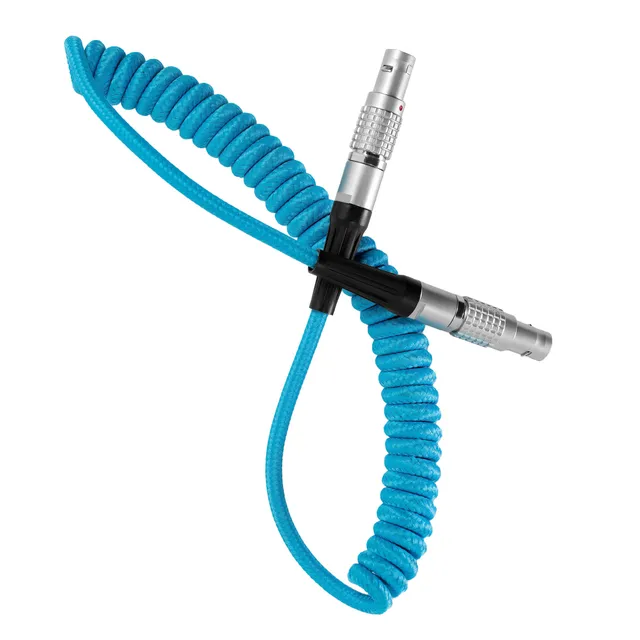 kondor-blue-lemo-auf-lemo-2-pin-0b-spiralisiertes-stromkabel-f-r-arri-pyxis-tera image 1