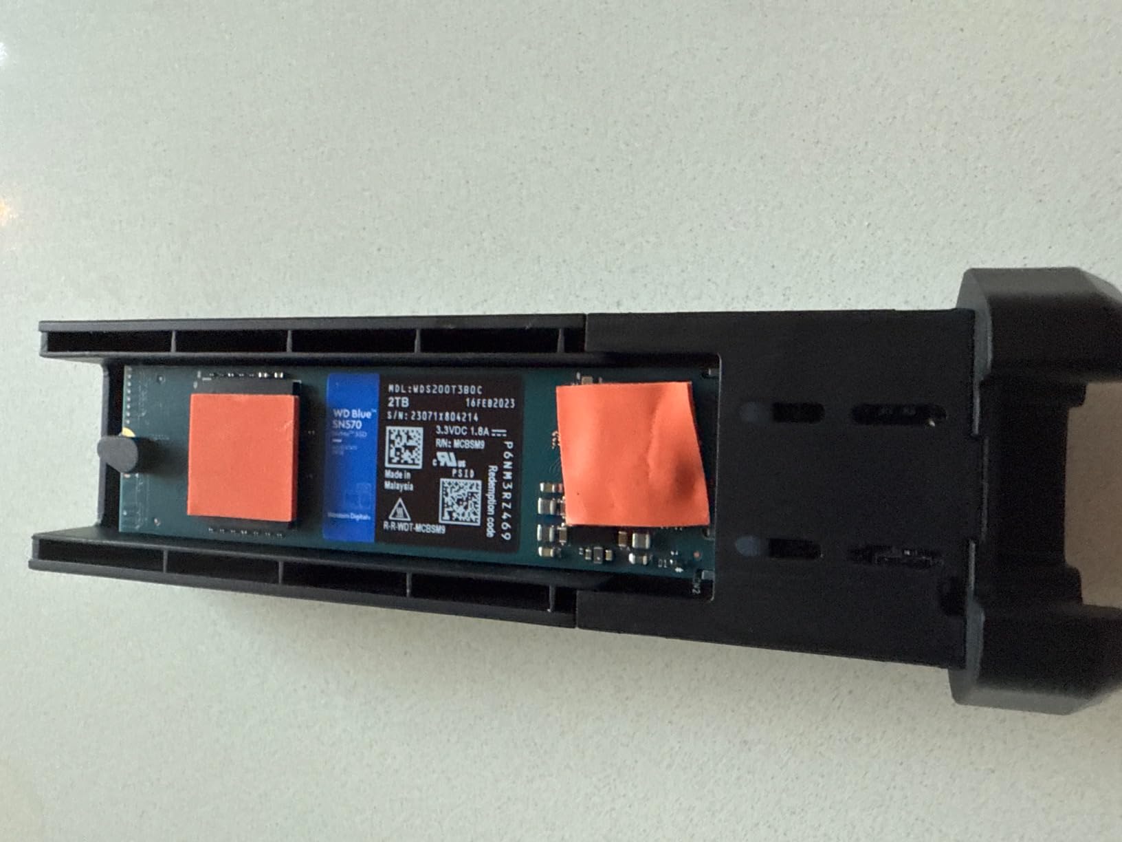 SSD wird heiß