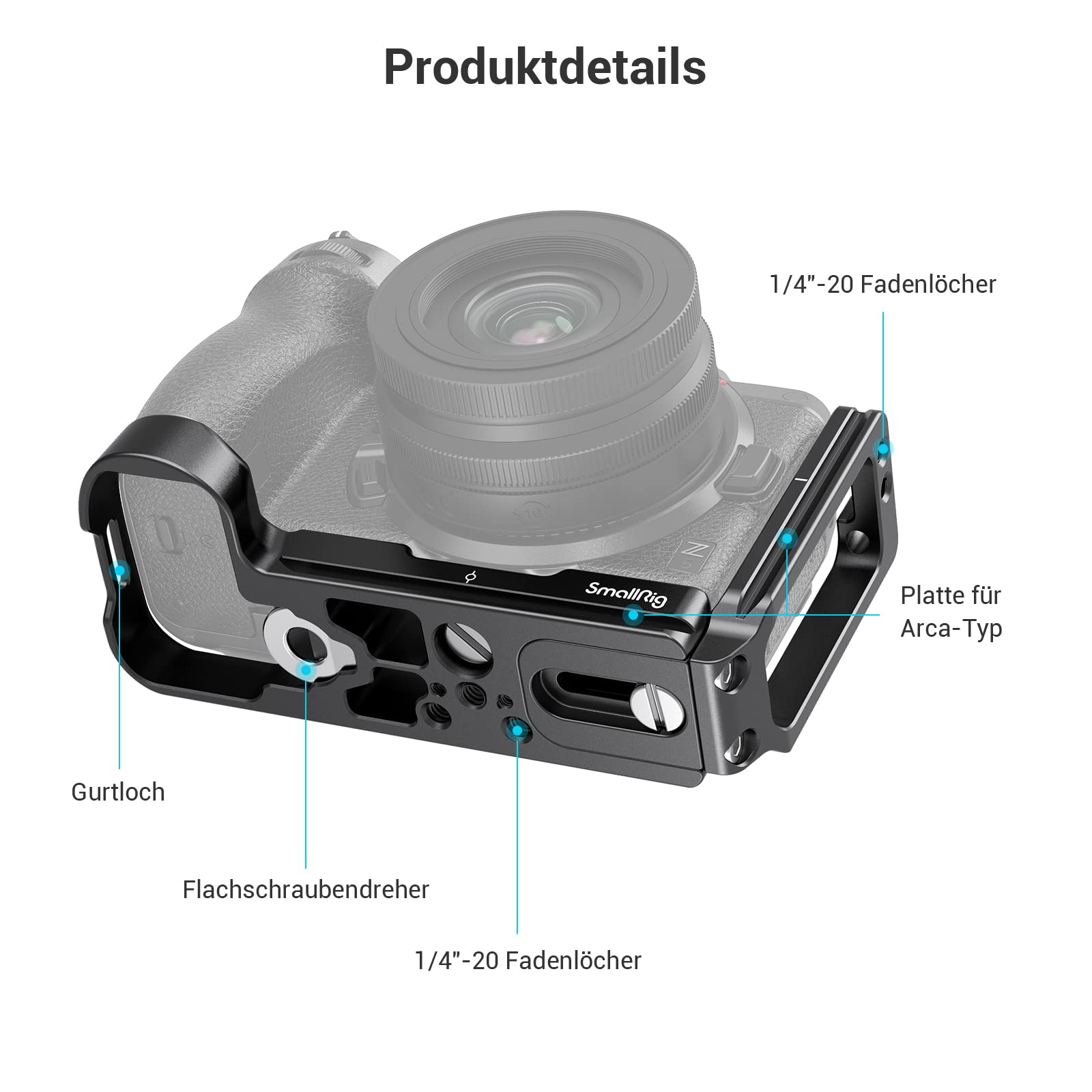 smallrig-l-bracket-2947-l-winkel-f-r-nikon-z5-z6-z7-z6ii-z7ii image 2