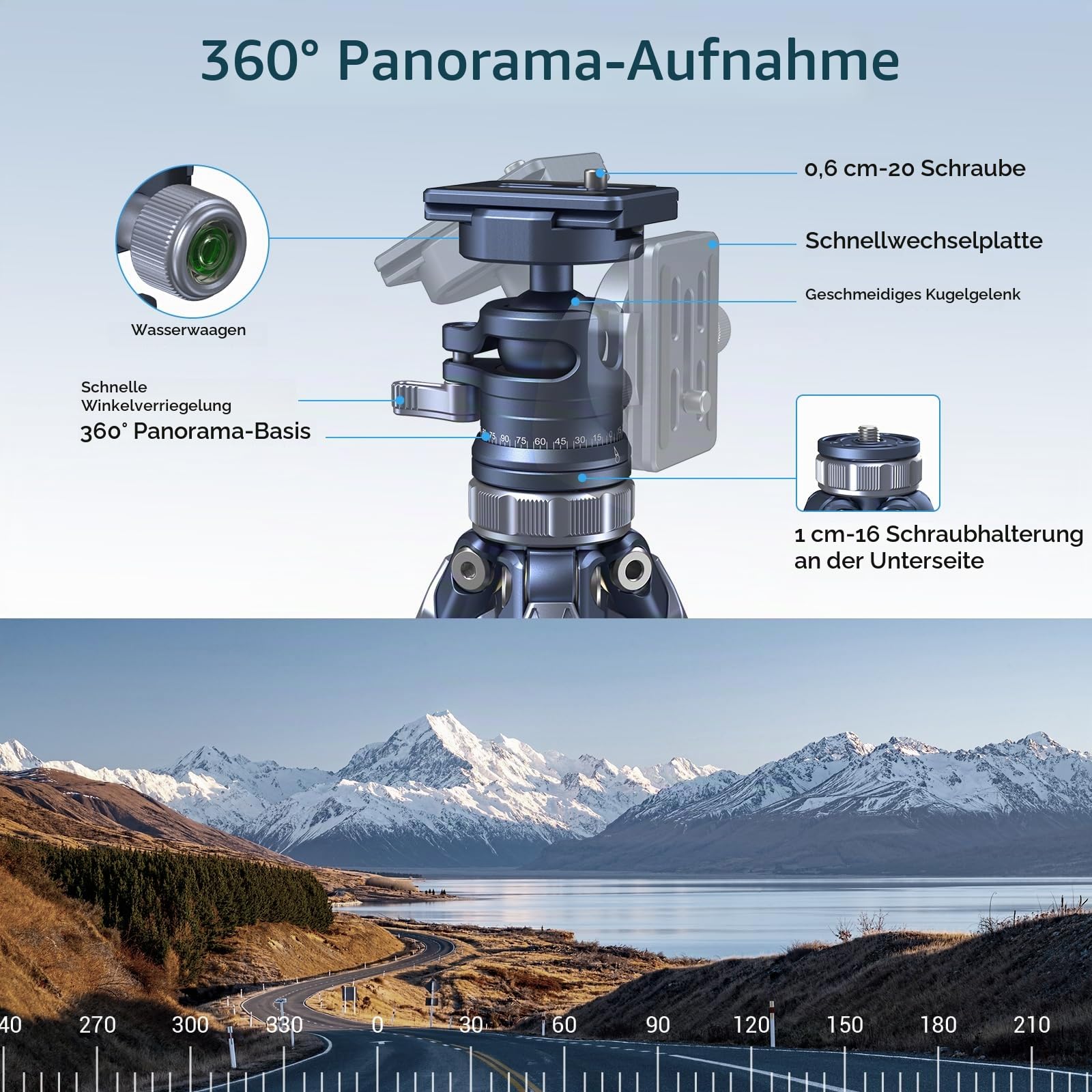 smallrig-ap-02-4222b-lightweight-travel-tripod-kamerastativ-159-cm-8-kg-traglast image 5
