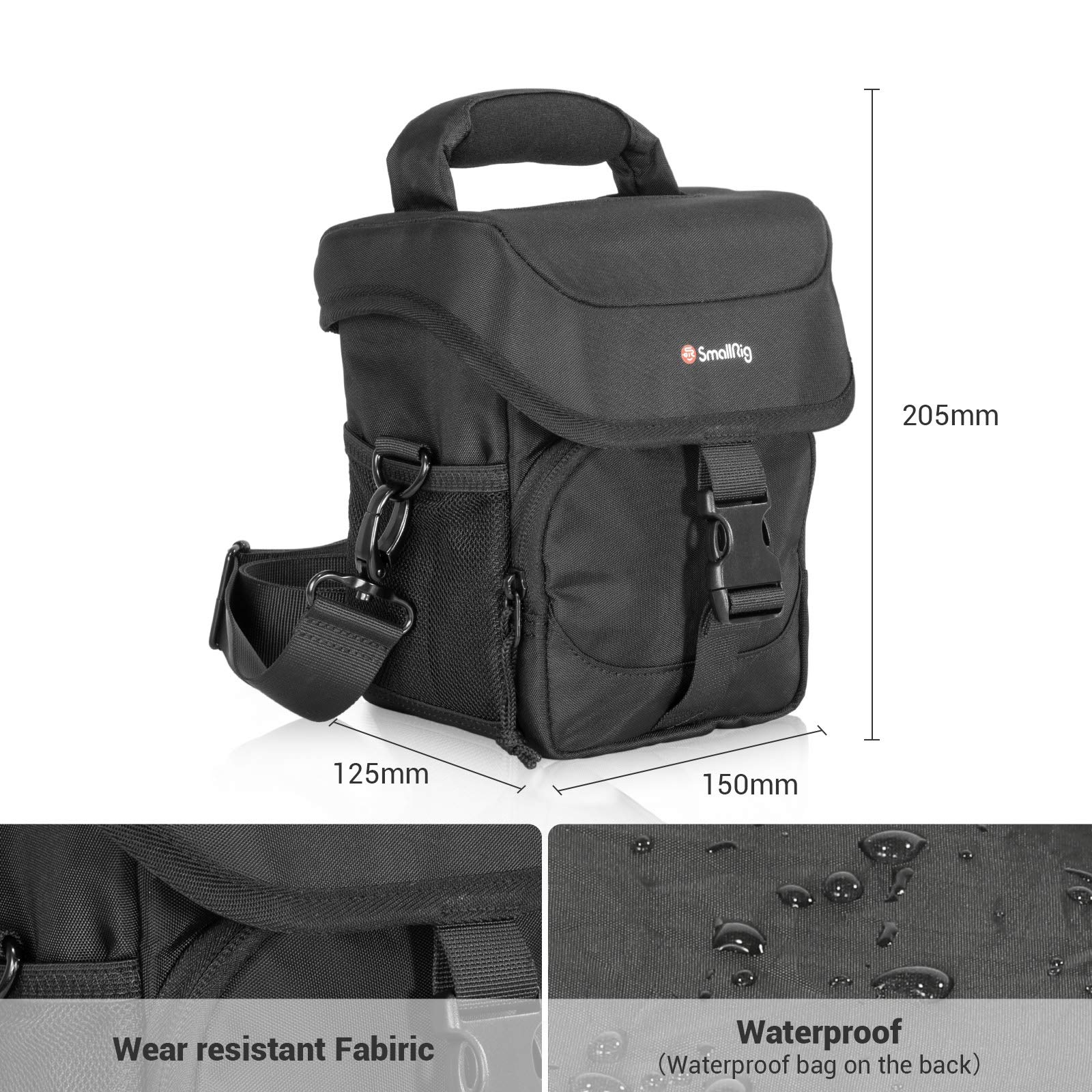 smallrig-kameratasche-w2001-3l-organizer-wasserabweisend-schwarz image 7