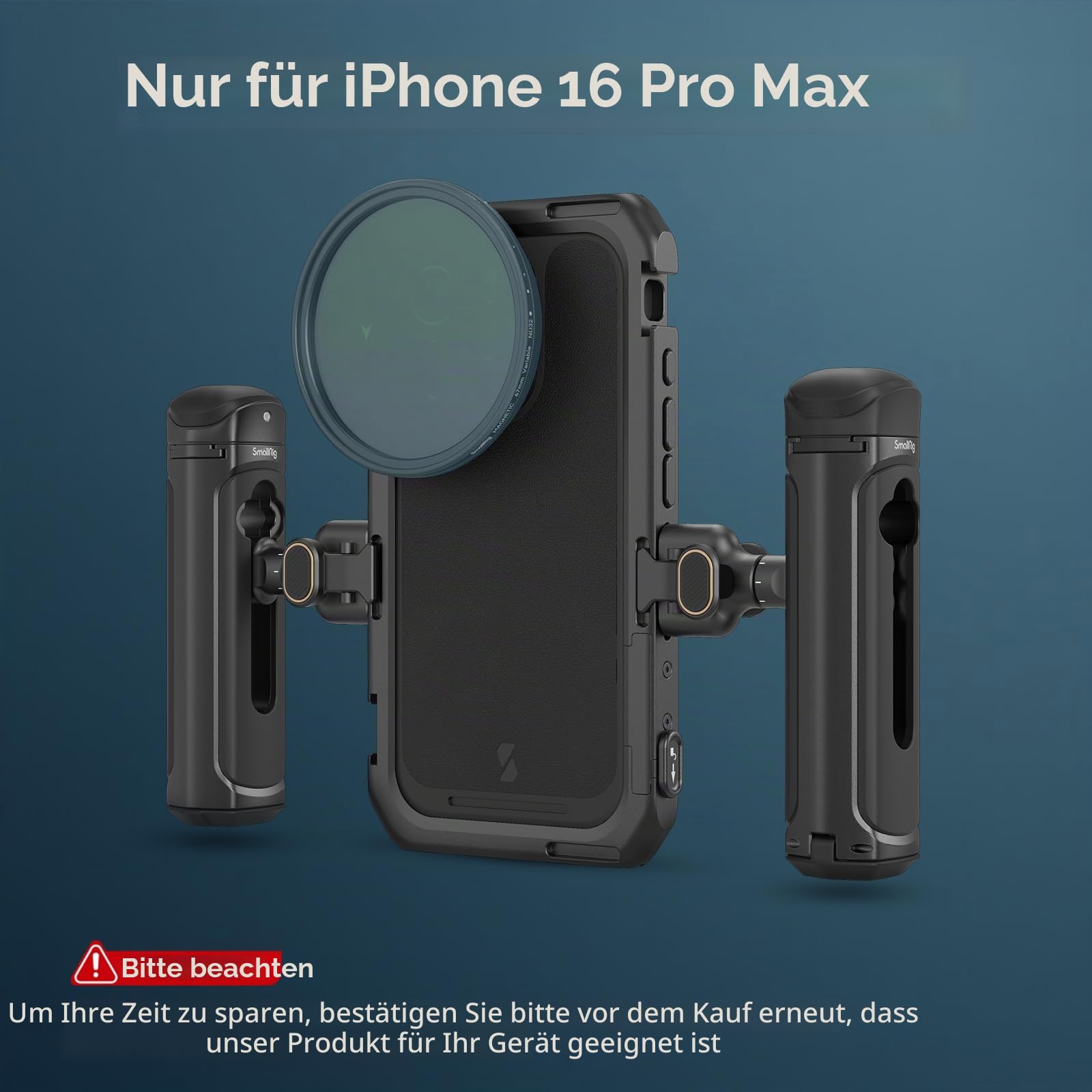 smallrig-5005-phone-video-cage-dual-handheld-kit-f-r-iphone-16-pro-max-mit-wirel image 2