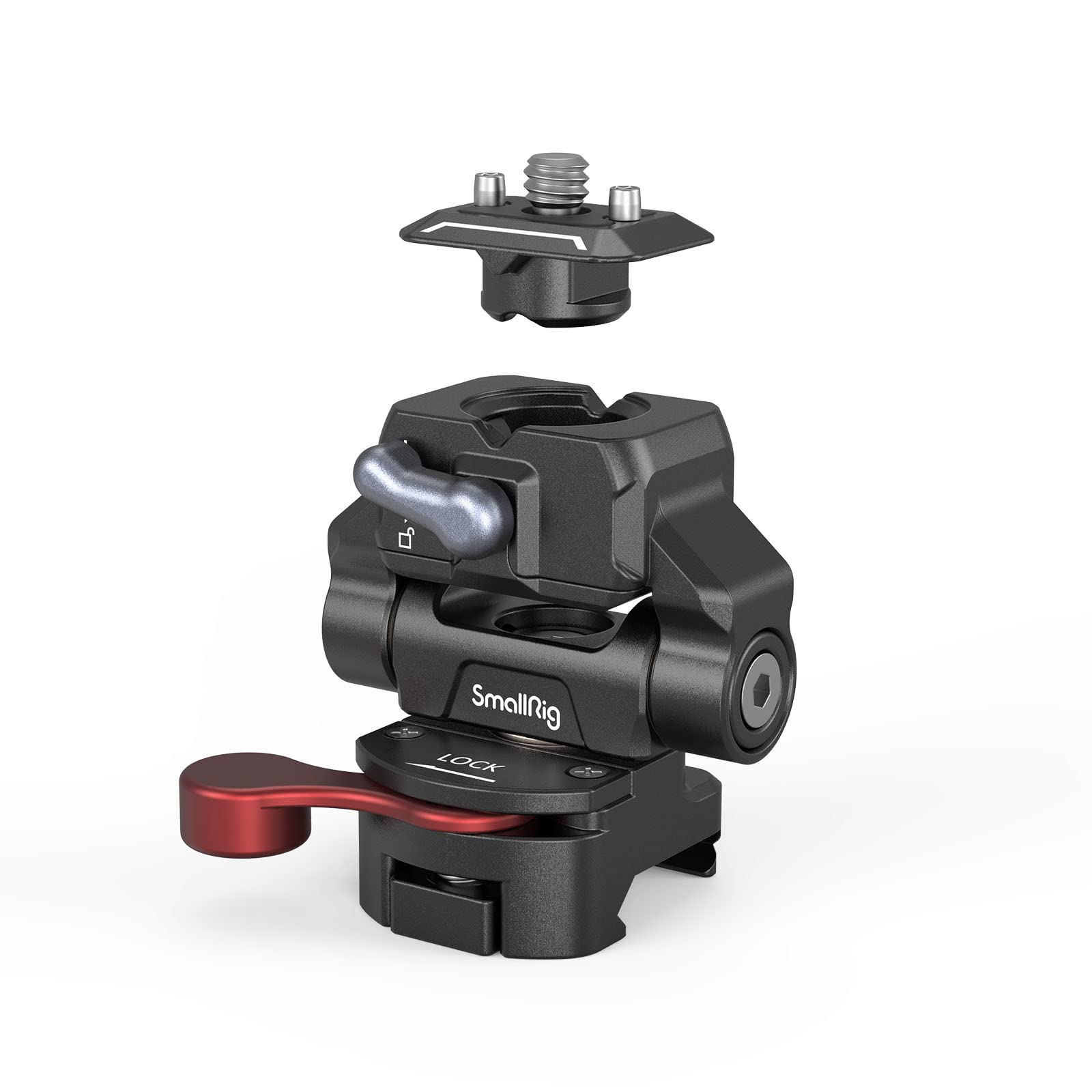 smallrig-3601-hawklock-mini-monitorhalterung-mit-nato-klemme-1-5-kg-360-drehbar image 1