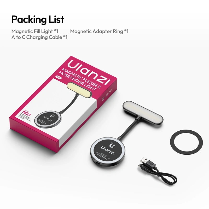 ulanzi-m10-magnetisches-flexibles-handy-licht image 8