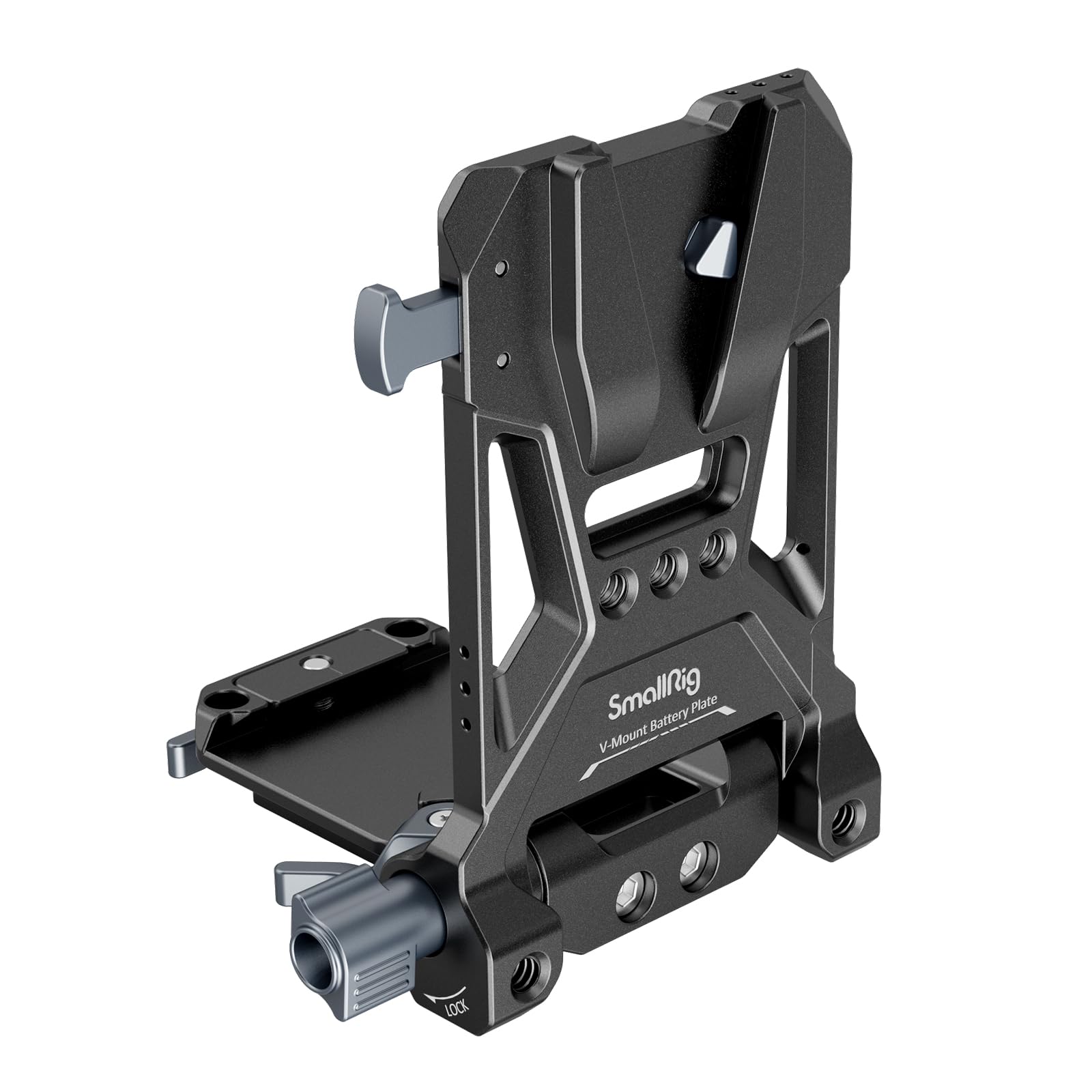 smallrig-4505b-v-mount-akkuplatte-l-form-faltbar-mit-arca-klemme image 1