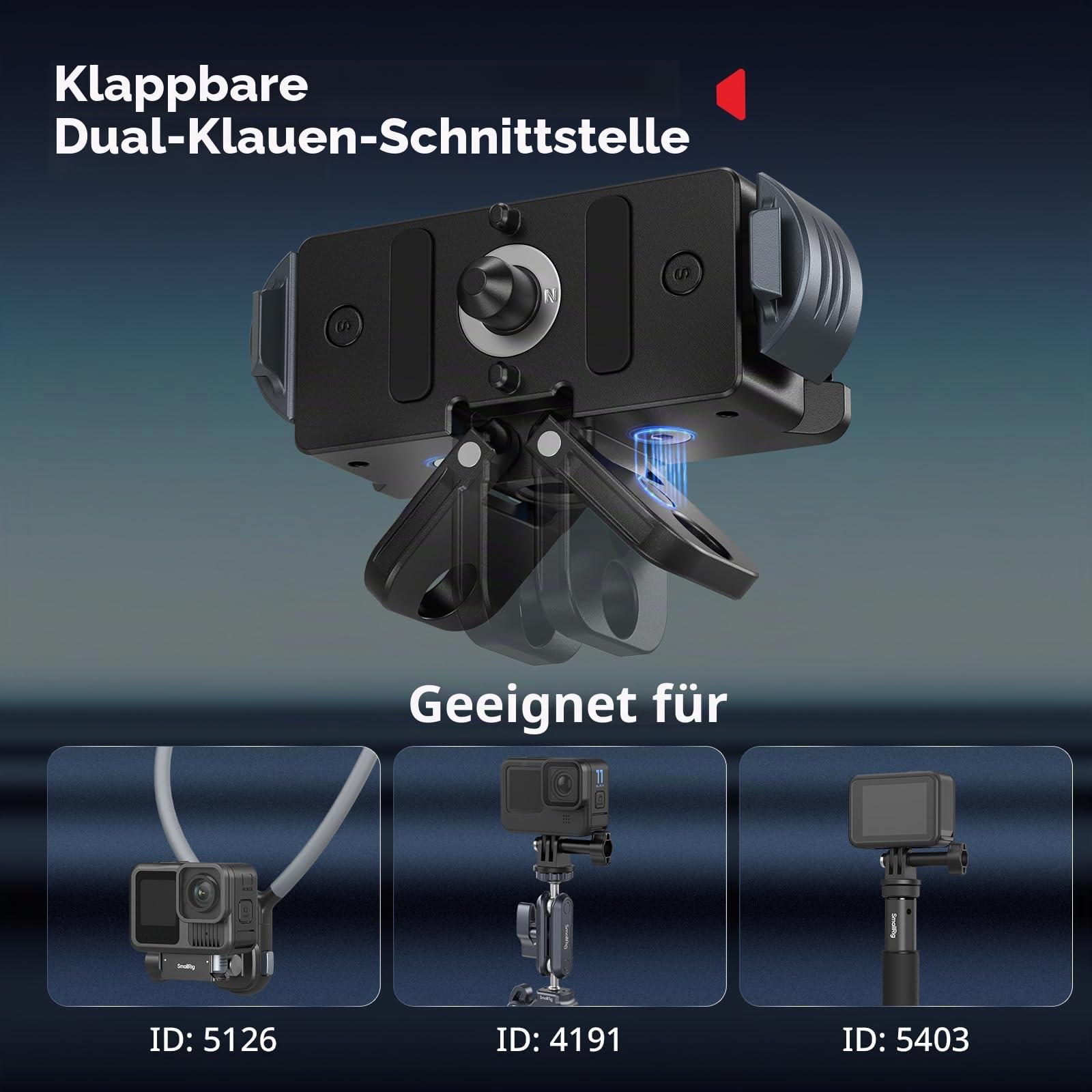 smallrig-5437-magnetische-schnellwechselhalterung-f-r-gopro-hero-13 image 3