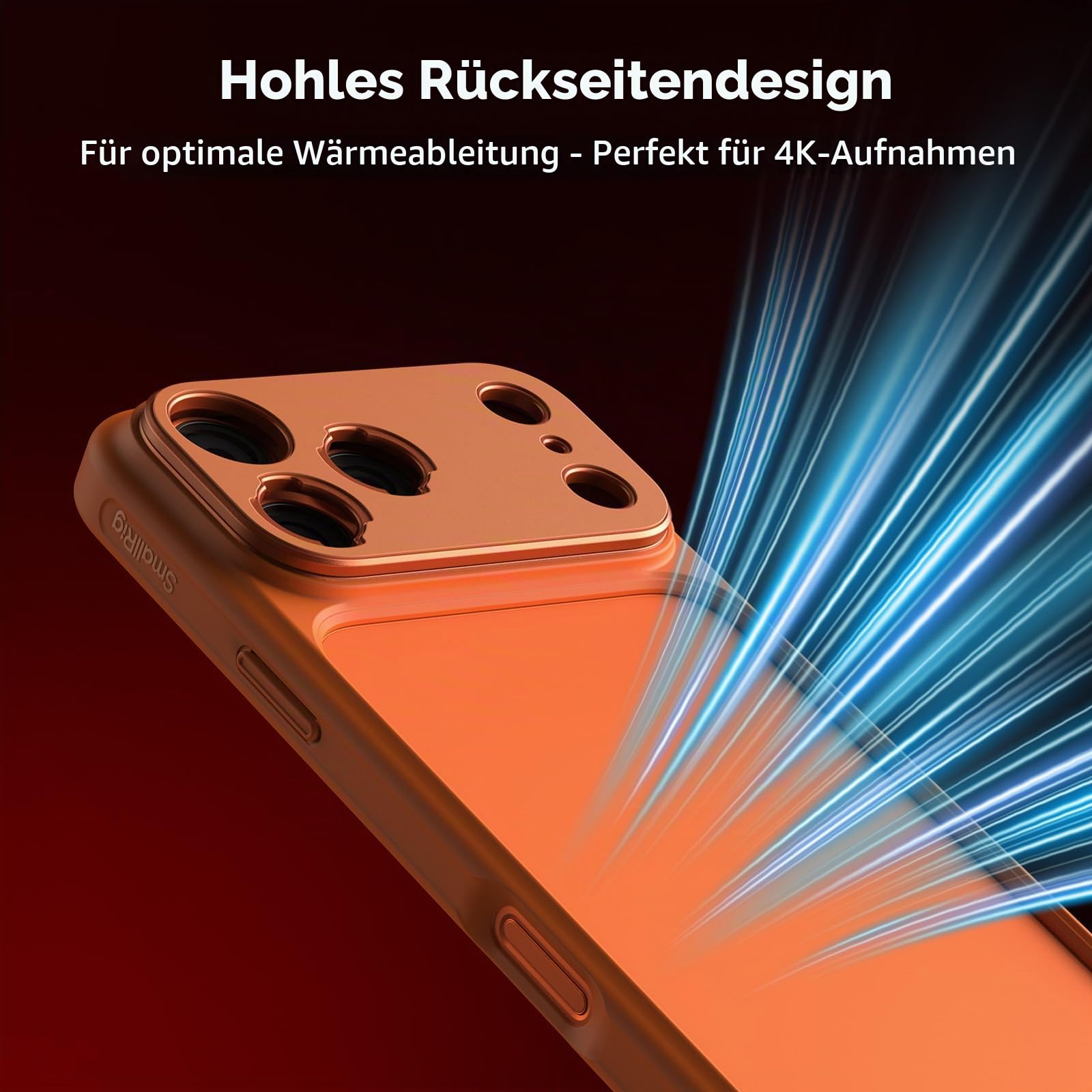 smallrig-5792-filmov-bumper-handyh-lle-f-r-iphone-17-pro-orange image 2