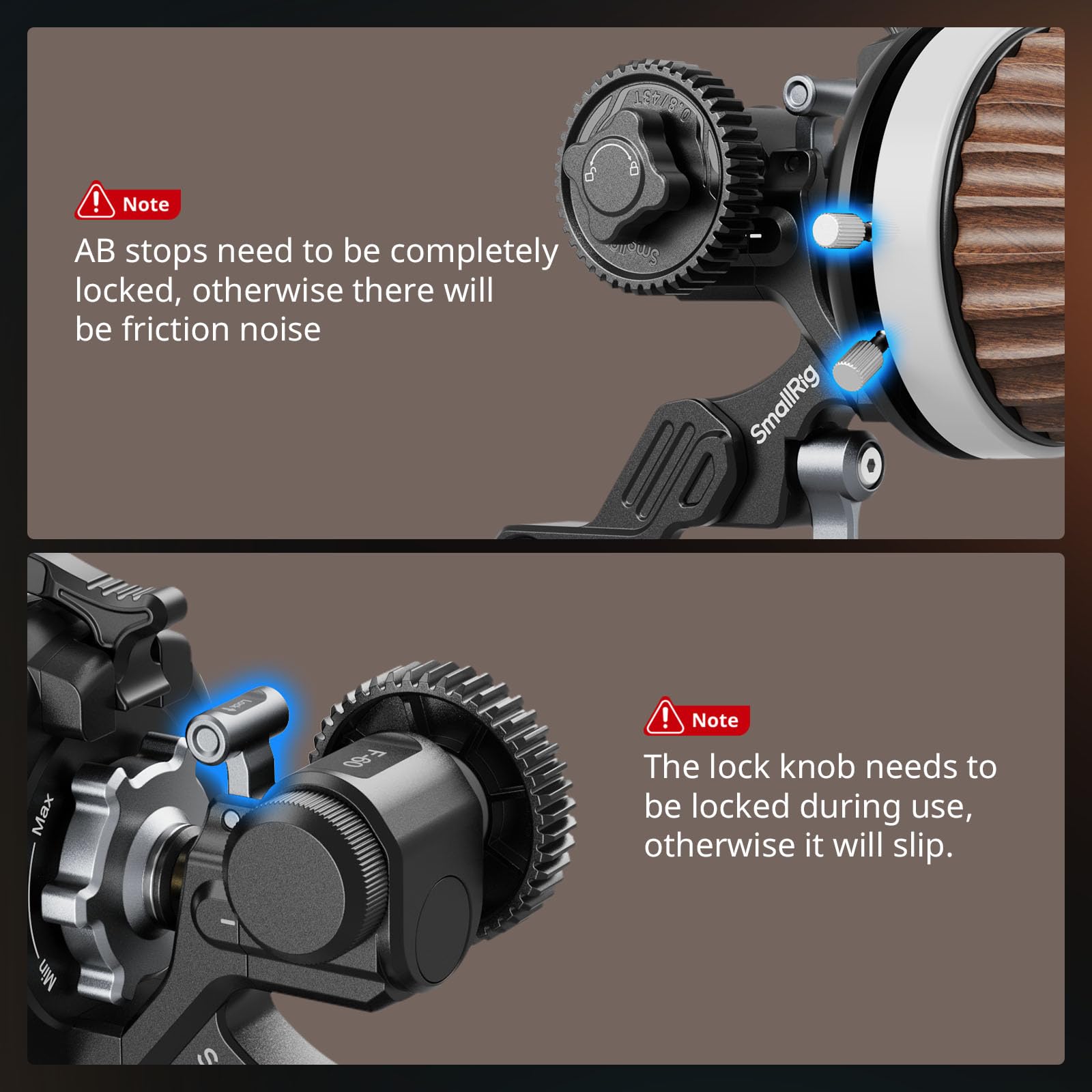 smallrig-follow-focus-f60-5163-mit-d-mpfungssystem-a-b-stopps-15mm-rod image 5