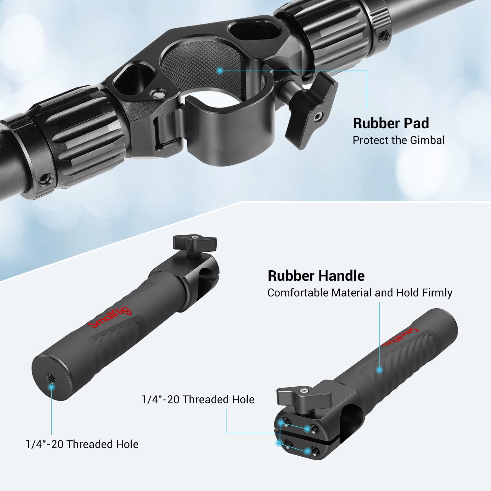smallrig-2250-doppelgriff-f-r-dji-ronin-s-ronin-sc-470-mm-dual-handle-gimbal-gri image 8