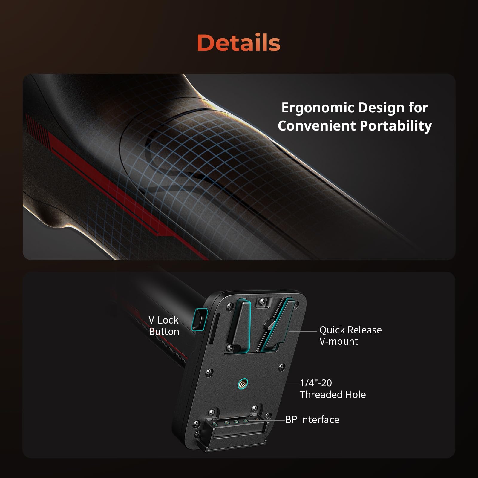 smallrig-sh01-ladegriff-4895-f-r-v-mount-100w-usb-c image 6